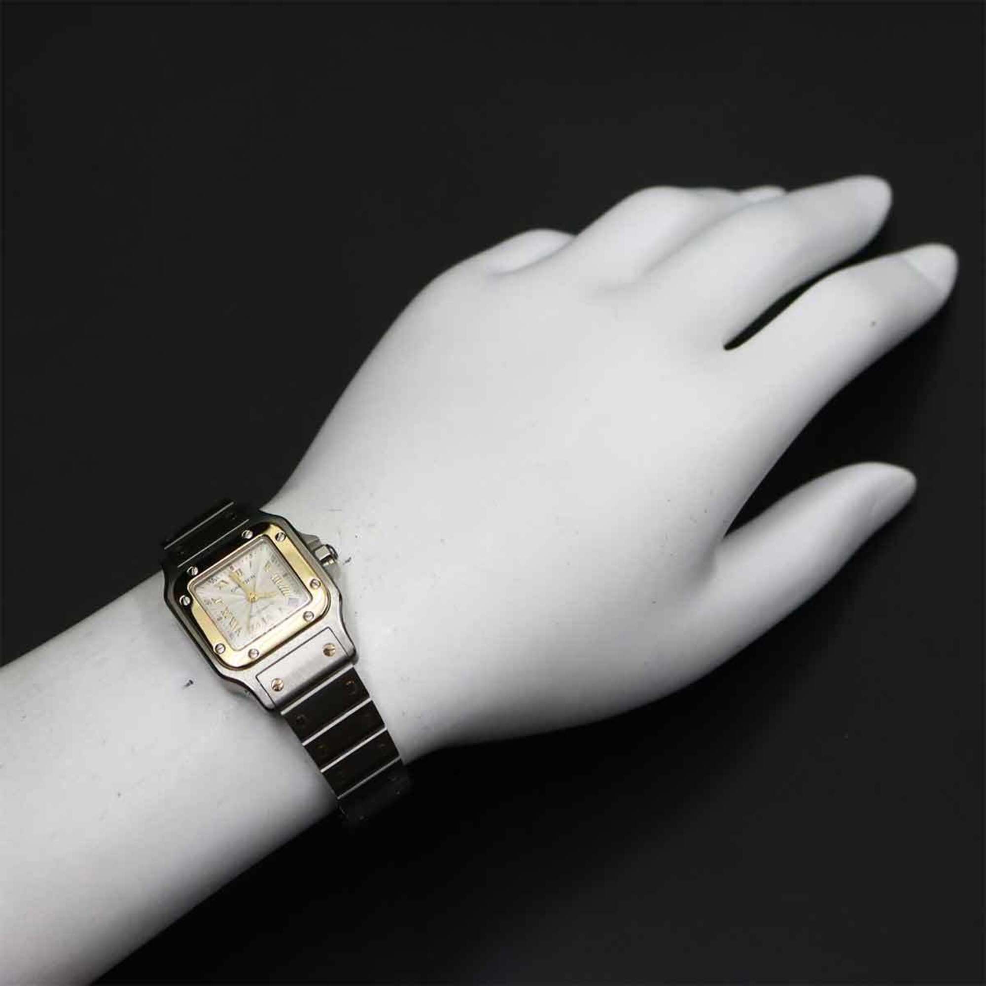 Cartier Santos W20045C4 Silver Dial 24mm Watch