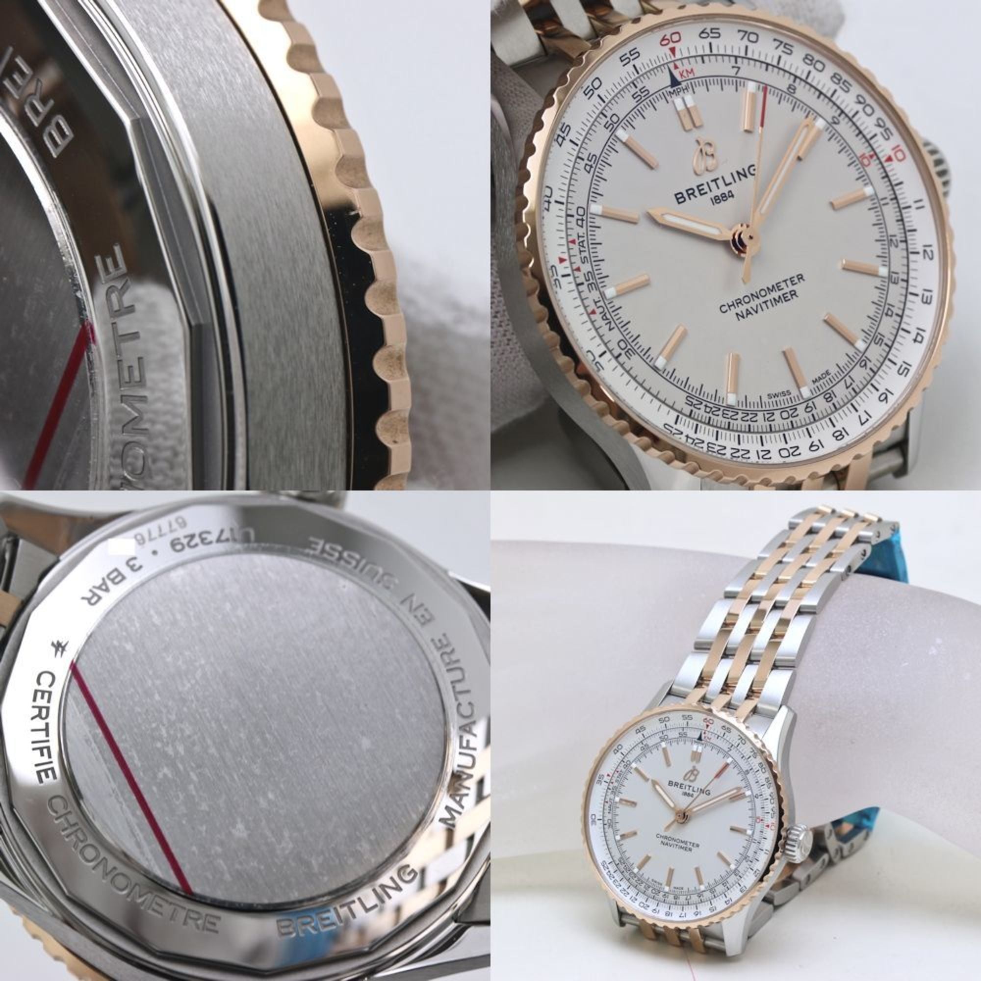 BREITLING Navitimer Automatic 41 U17329F41G1U1 U17329 Herenhorloge 18KRG 40176