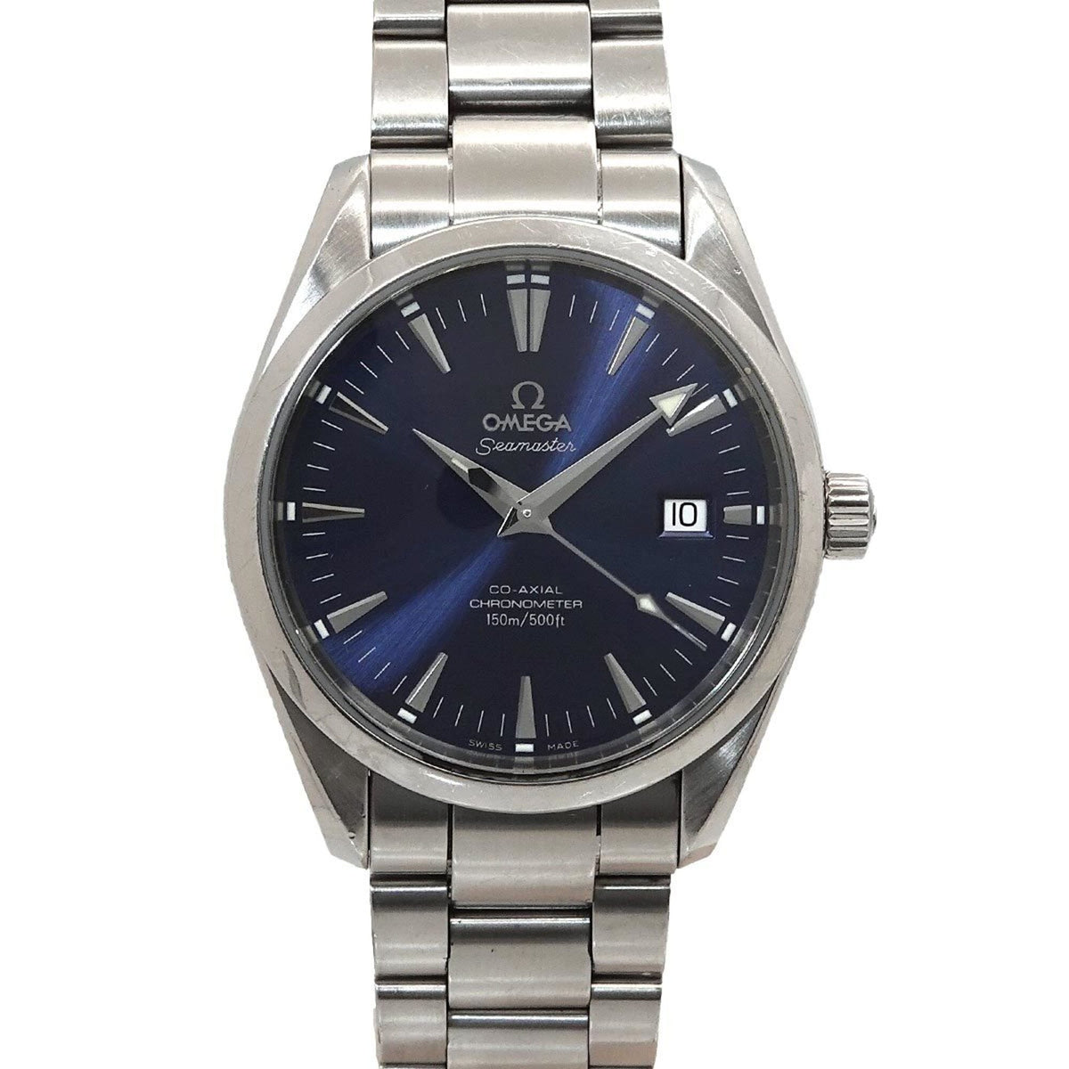 Omega Seamaster Aqua Terra Co-Axial 2503 80 Blue Dial 39mm Watch