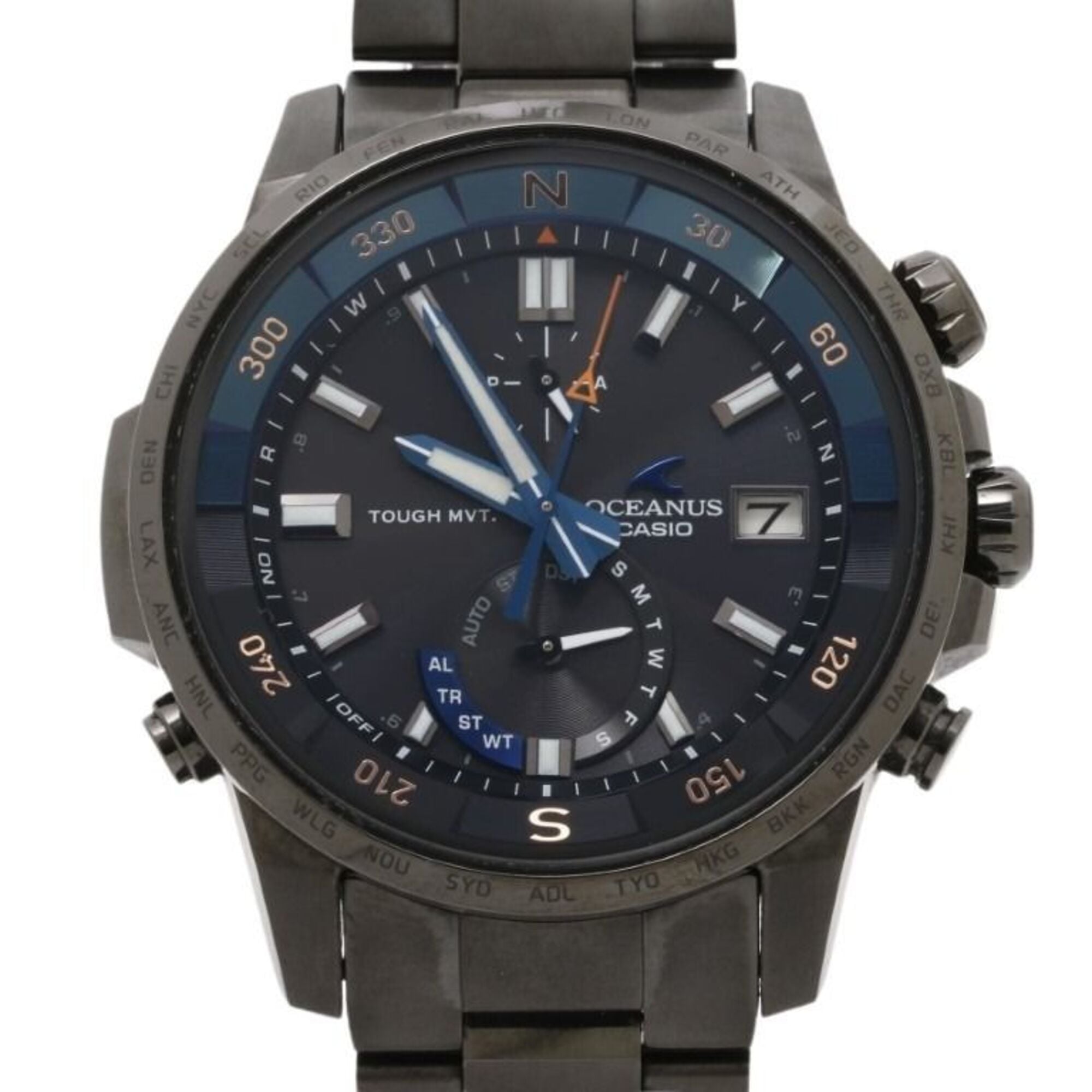Montre Casio OCEANUS CACHALOT OCW-P1000B-1AJF Noir avec cadran de 45 mm