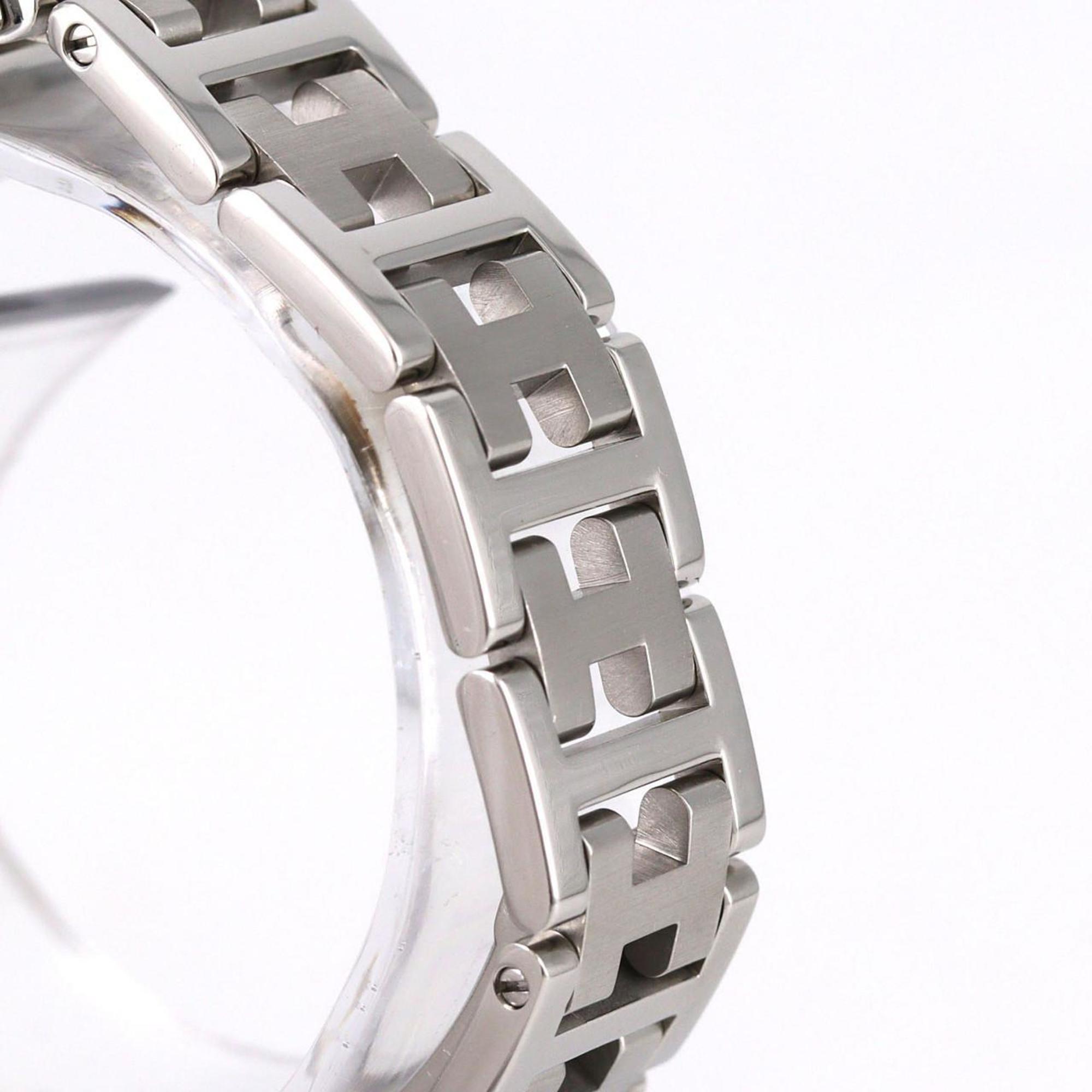 Hermès Clipper CL4.210 roestvrijstalen quartzhorloge