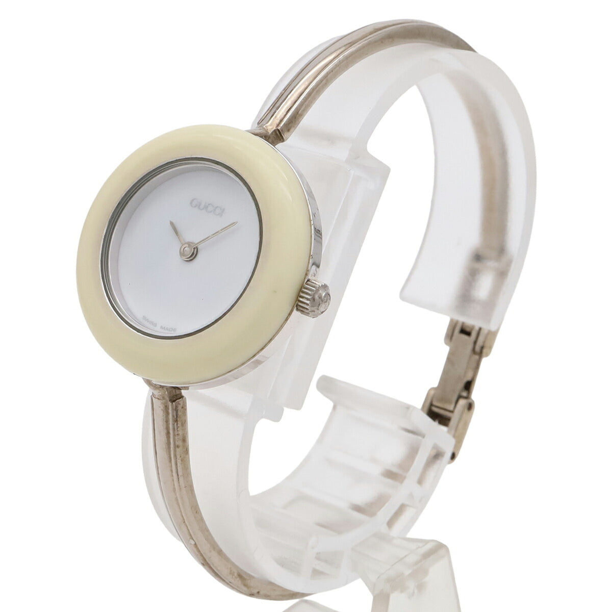 Gucci Change Bezel 11/12.2 White Dial 26mm Watch