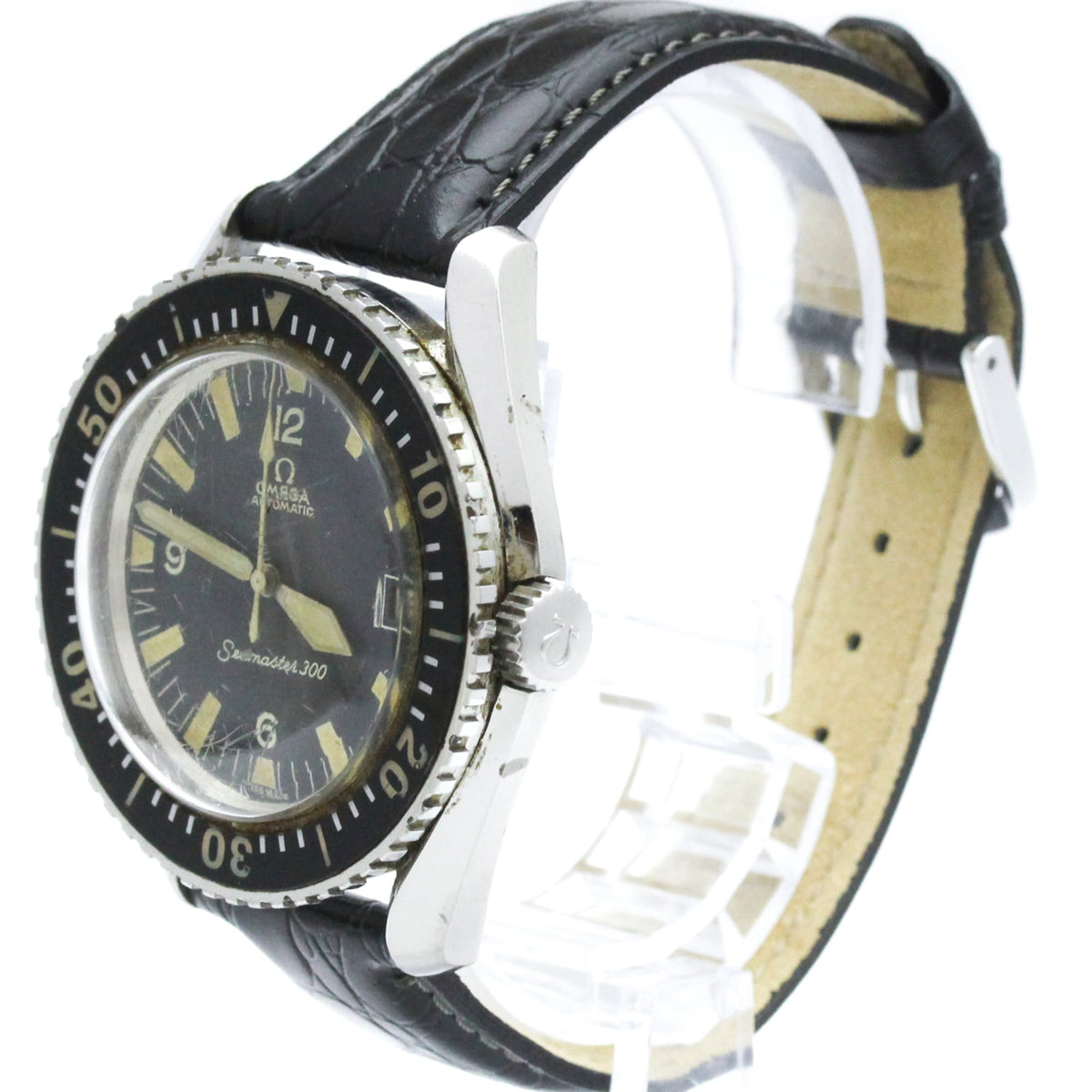 Omega Seamaster 166.024 Black Dial 41mm Watch