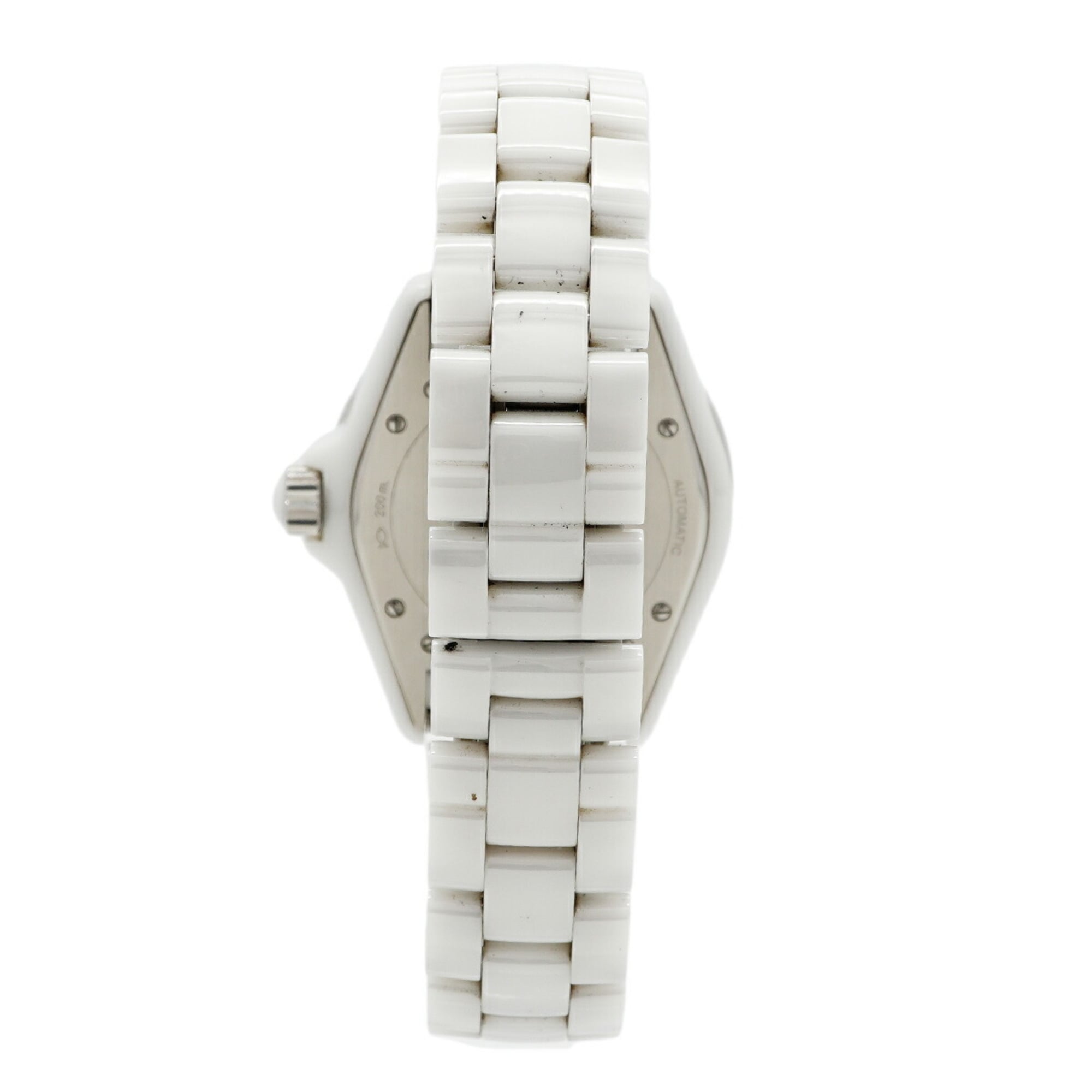Chanel J12 Diamond H1629 White Dial Men's Watch