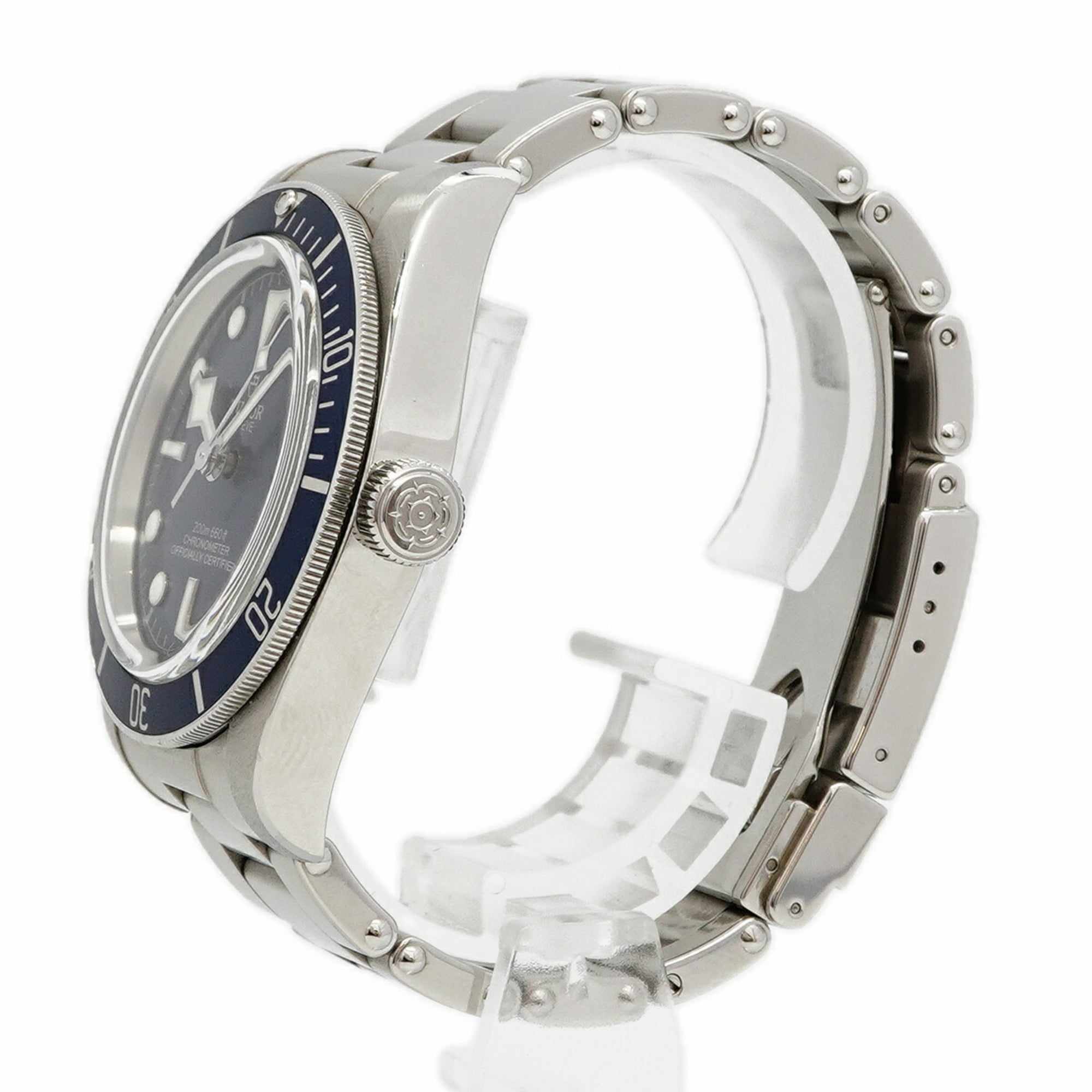 Tudor Black 79030B Blue Dial Stainless steel 39mm Watch