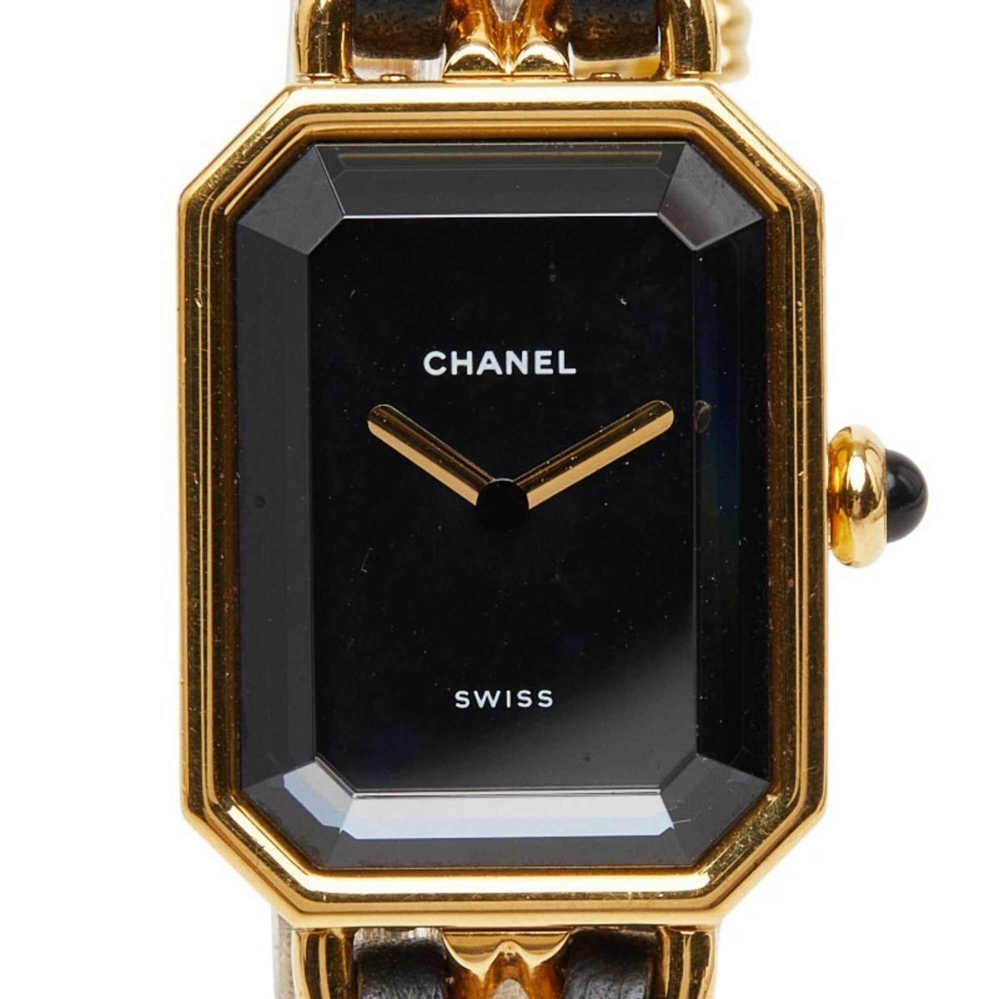 Chanel Première M H0001 Black Dial 20mm Watch