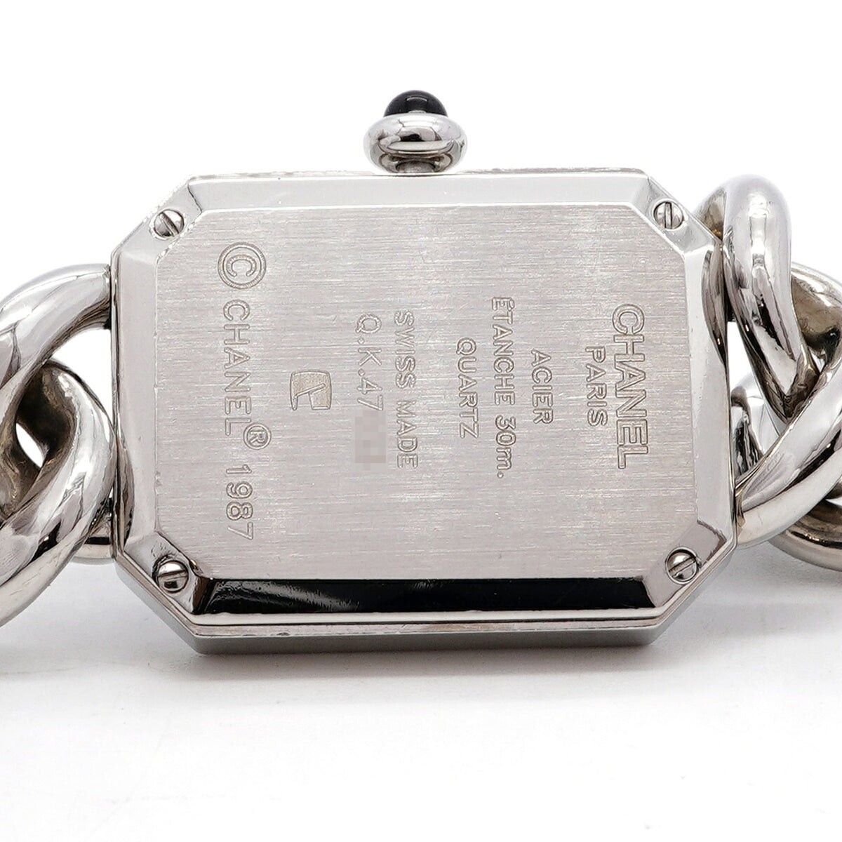 Chanel Première XL H0452 Schwarz Zifferblatt 20 mm Uhr