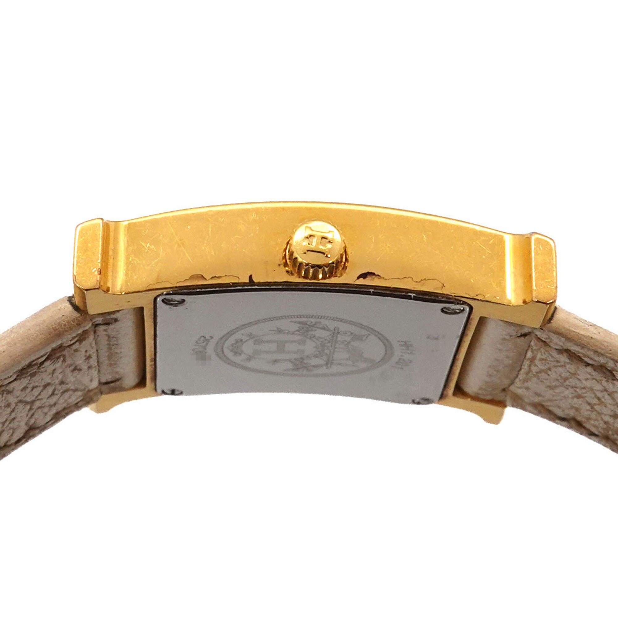 Hermes H-Watch HH1 201 Women's Watch White Quartz H