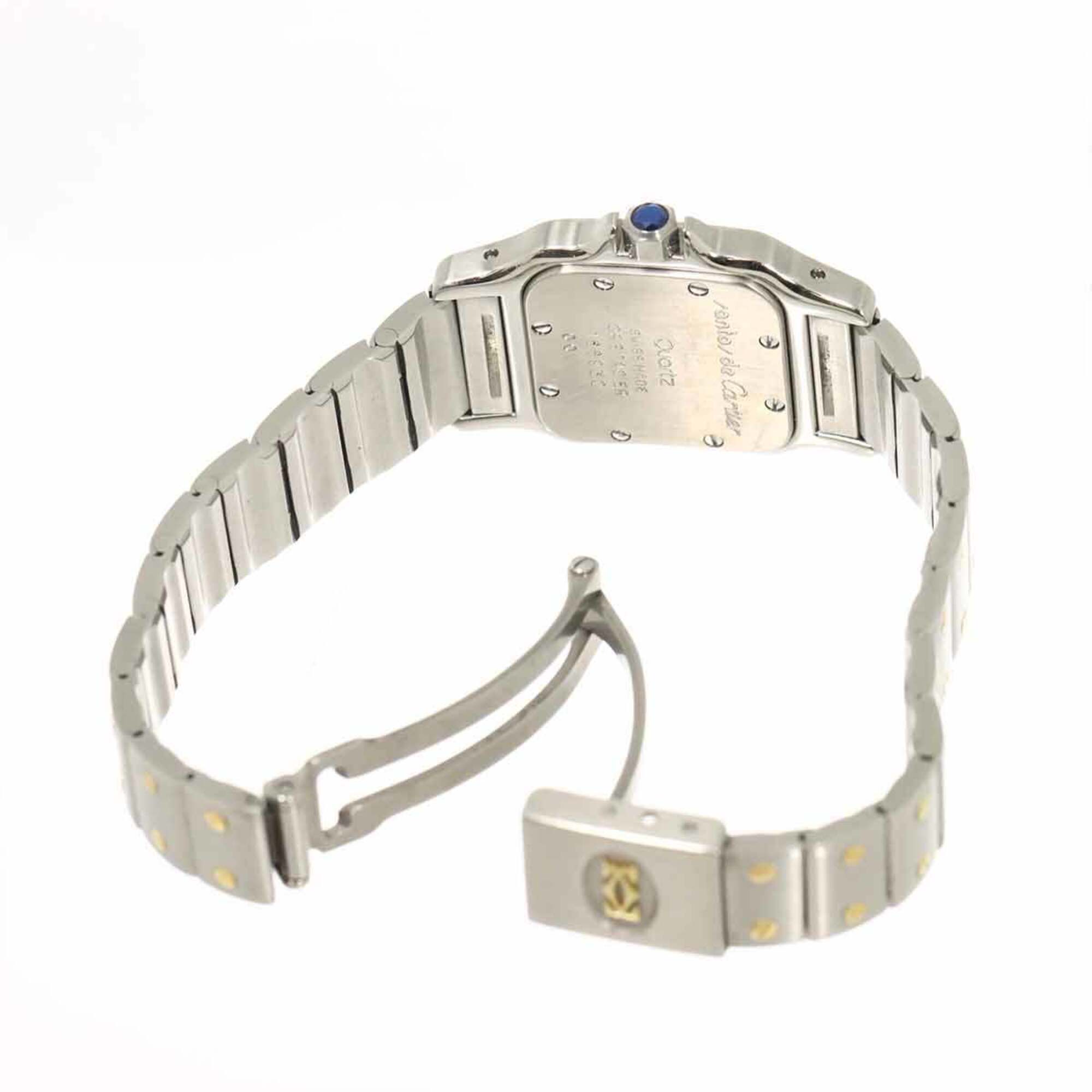 Cartier Santos W20012C4 Ivory Dial 23mm Watch