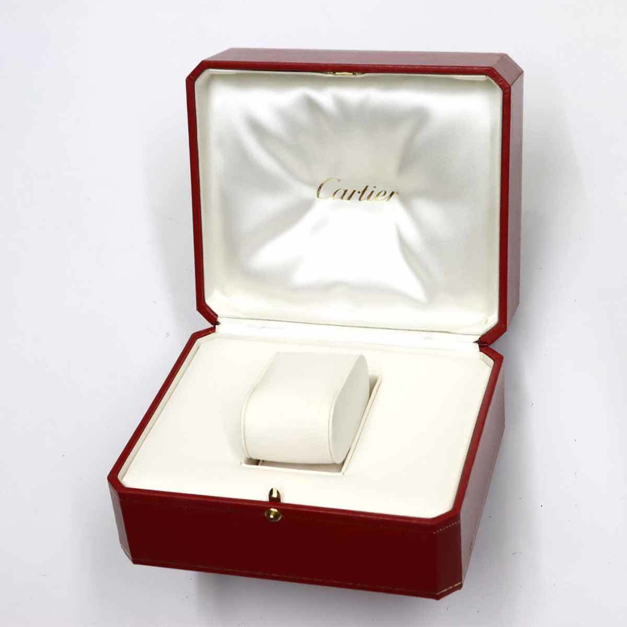 Cartier Santos Galbee SM W20056D6 Women's Watch, Ivory, Quartz Watch