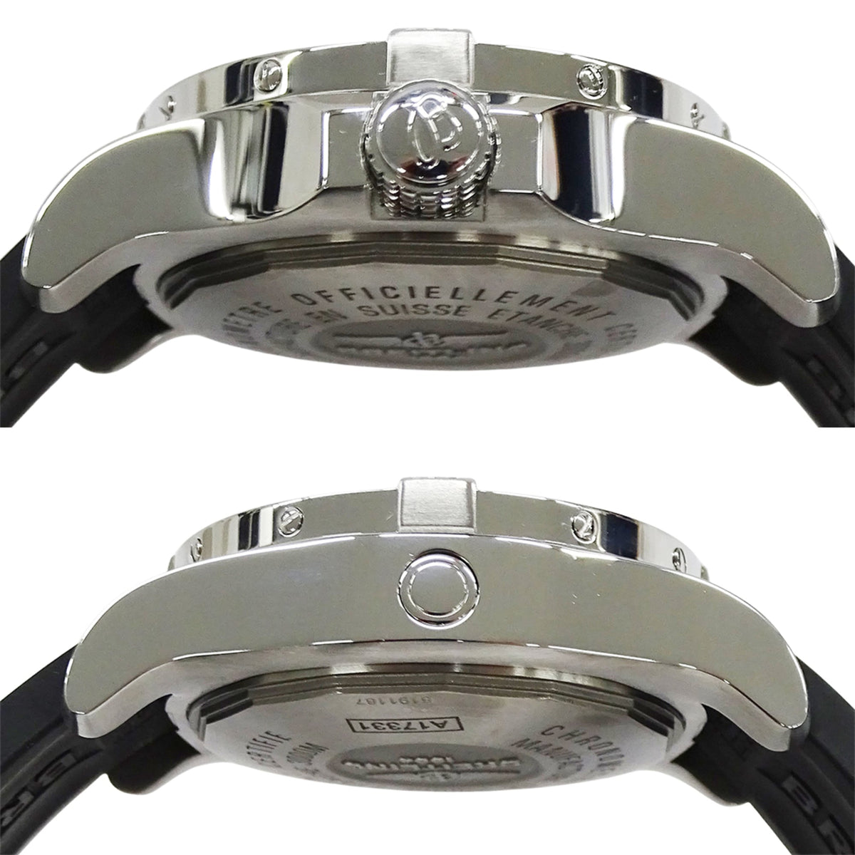 Breitling Avenger II Seawolf A17331 Black Dial 44mm Watch