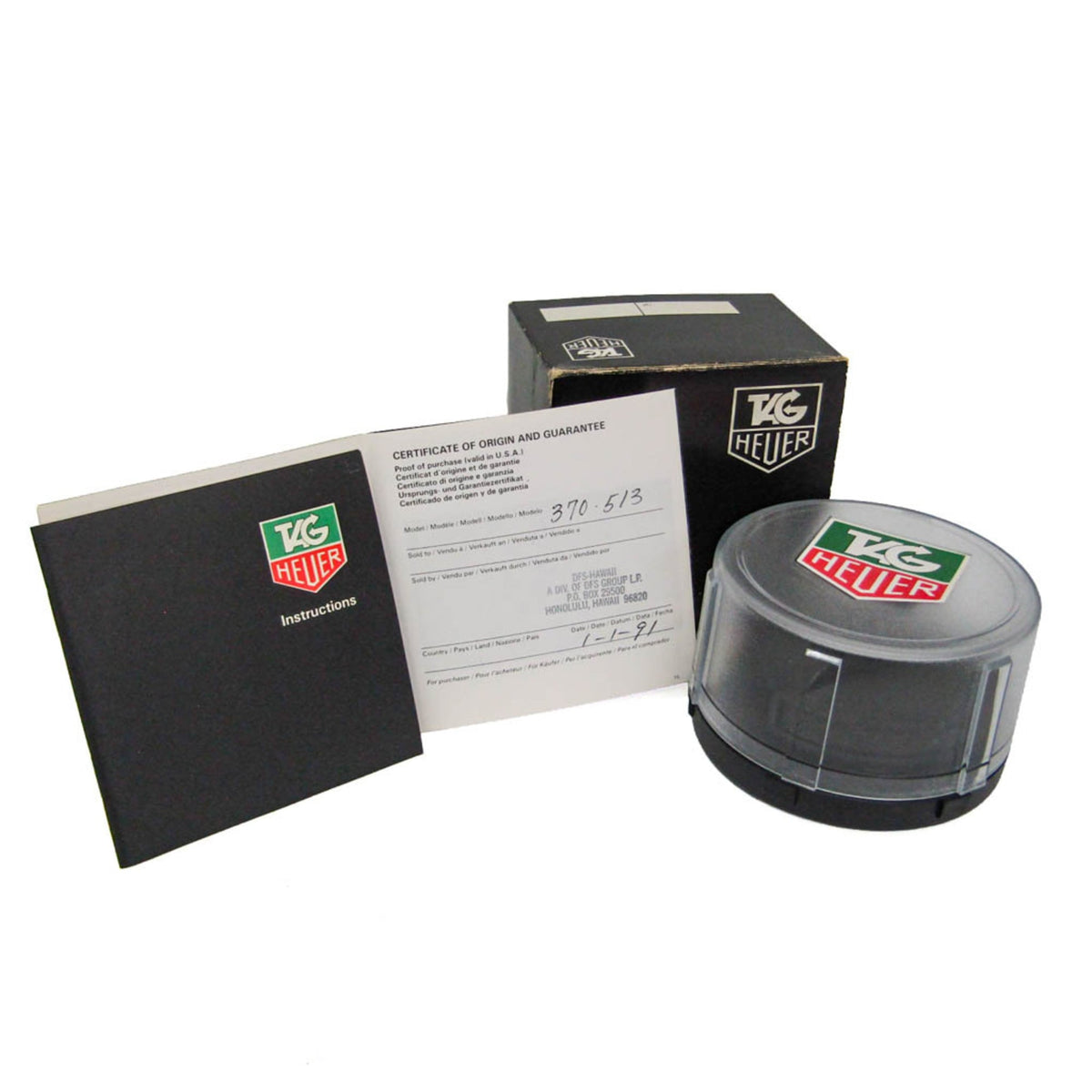 TAG Heuer Formula 1 370.513 Horloge met blauwe wijzerplaat, 35 mm