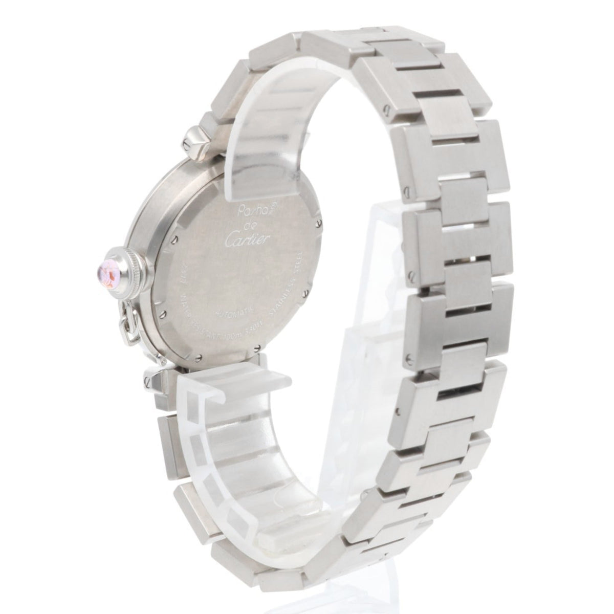 Cartier Pasha C Chronograph 2377 Pink shell Dial 35mm Watch