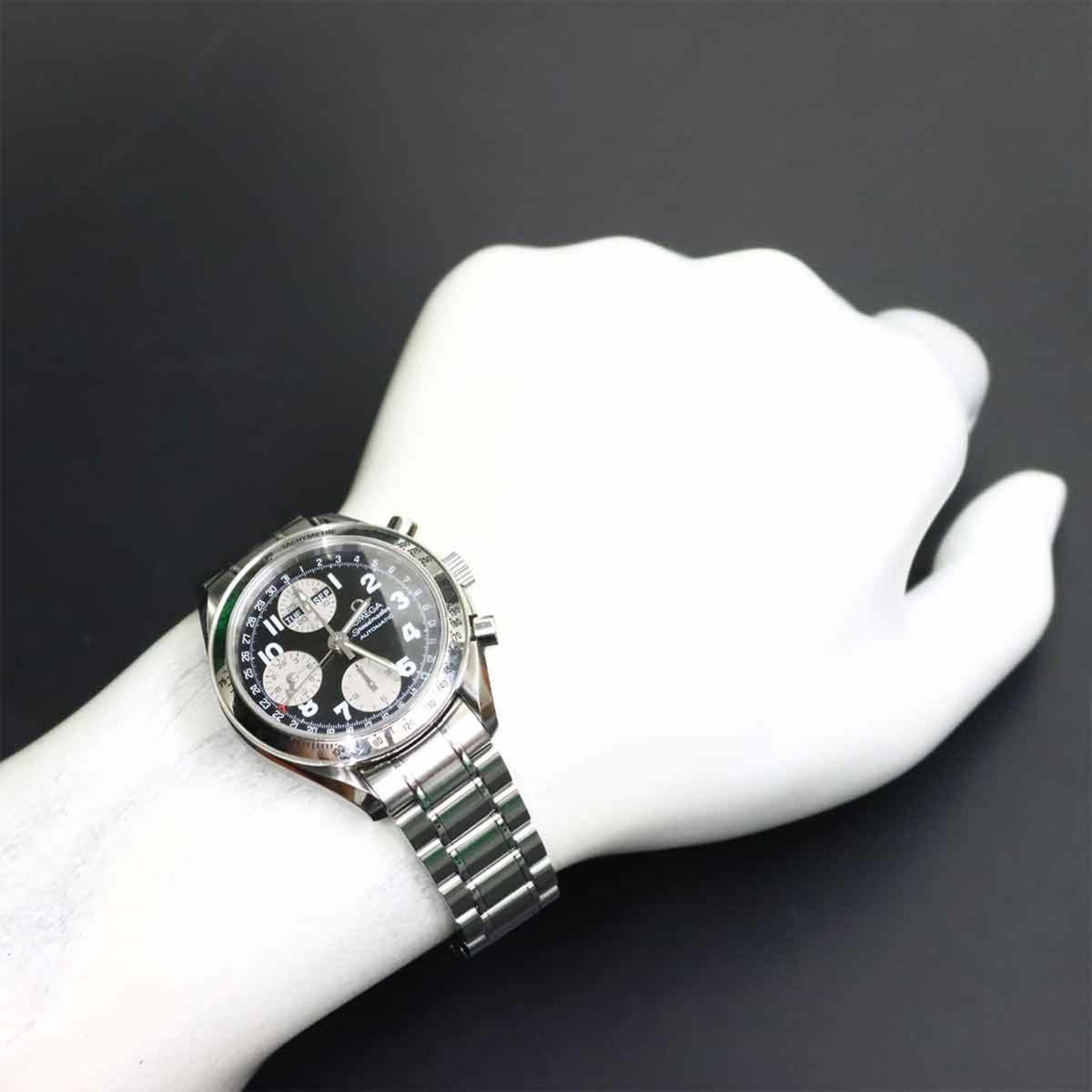 Omega Speedmaster 3523 51 Schwarz, Silber Zifferblatt 39mm Uhr