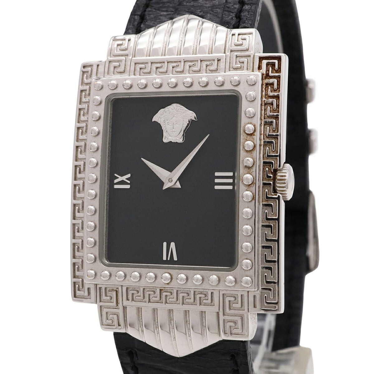 Versace Medusa Schwarz Zifferblatt 27 mm Uhr