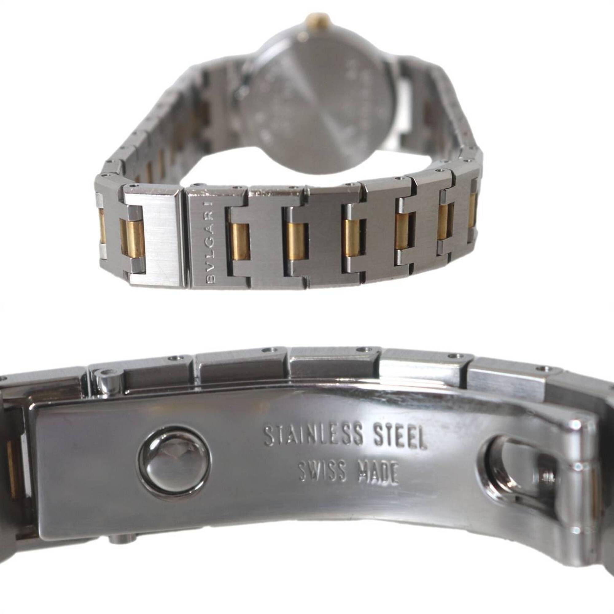 BVLGARI Bulgari 18KYG Combination Ladies Quartz Watch