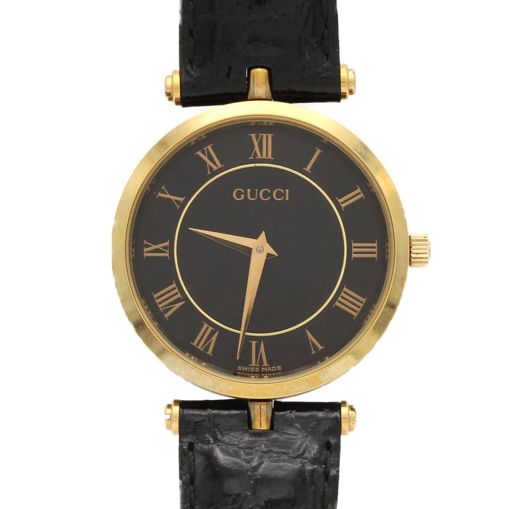 Gucci 2040M 2040M Black Dial 30mm Watch
