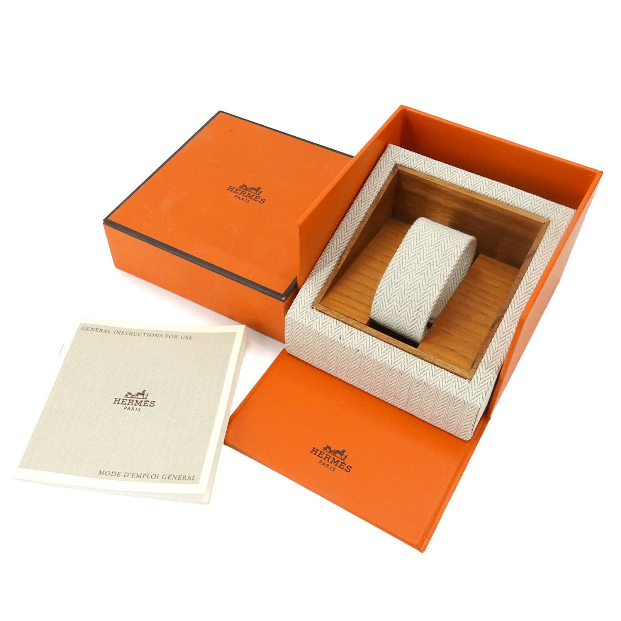Hermes Clipper CL4.210 White Dial 24mm Watch