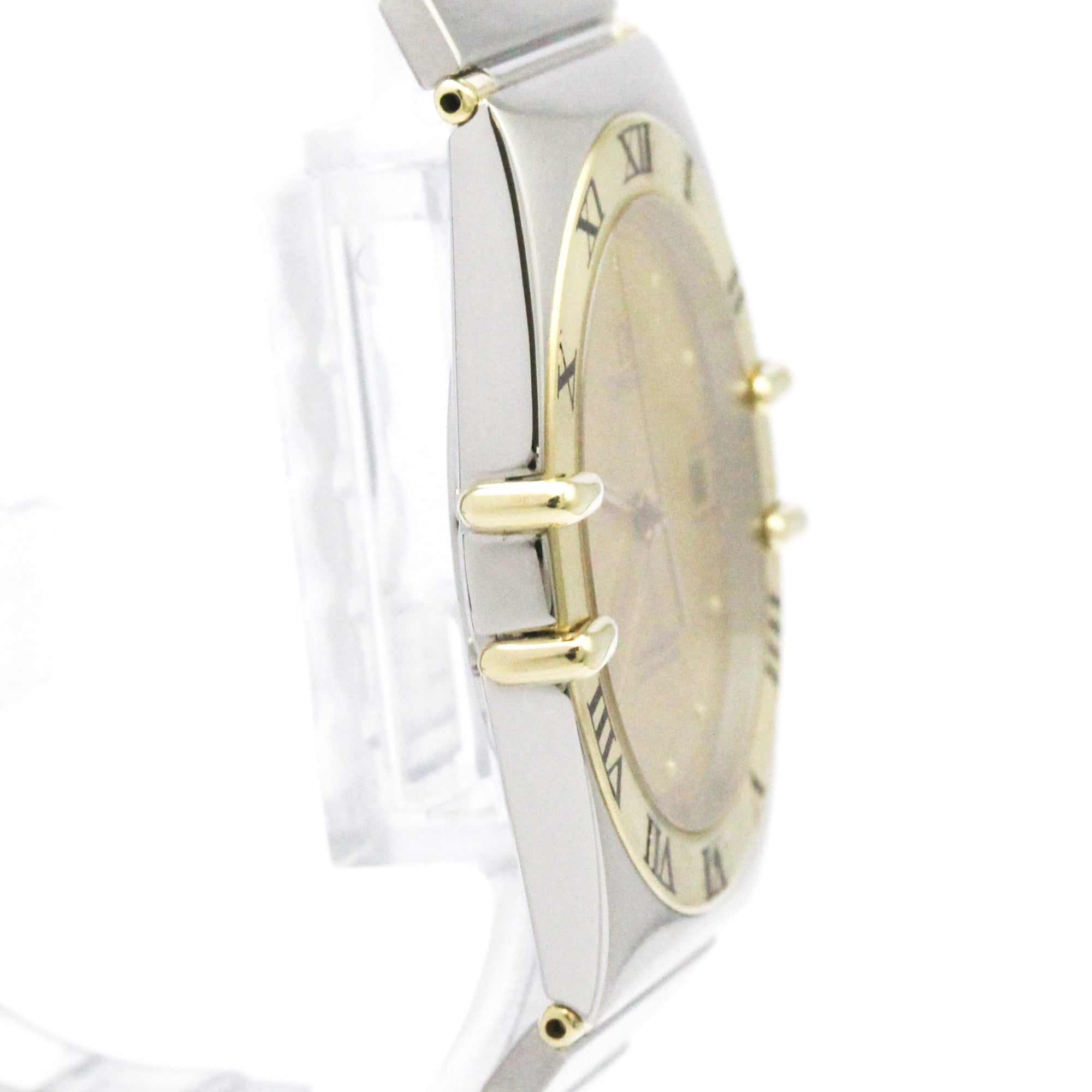 Montre pour homme OMEGA Constellation Or 18 carats en acier Quartz 398.0866