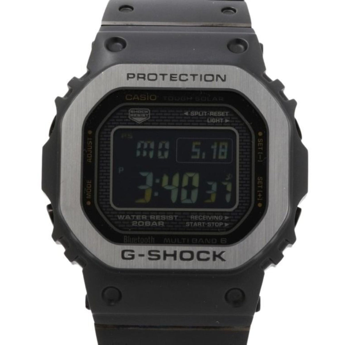 CASIO G-SHOCK FULL METAL 5000 SERIES GMW-B5000MB-1JF Black Stainless S