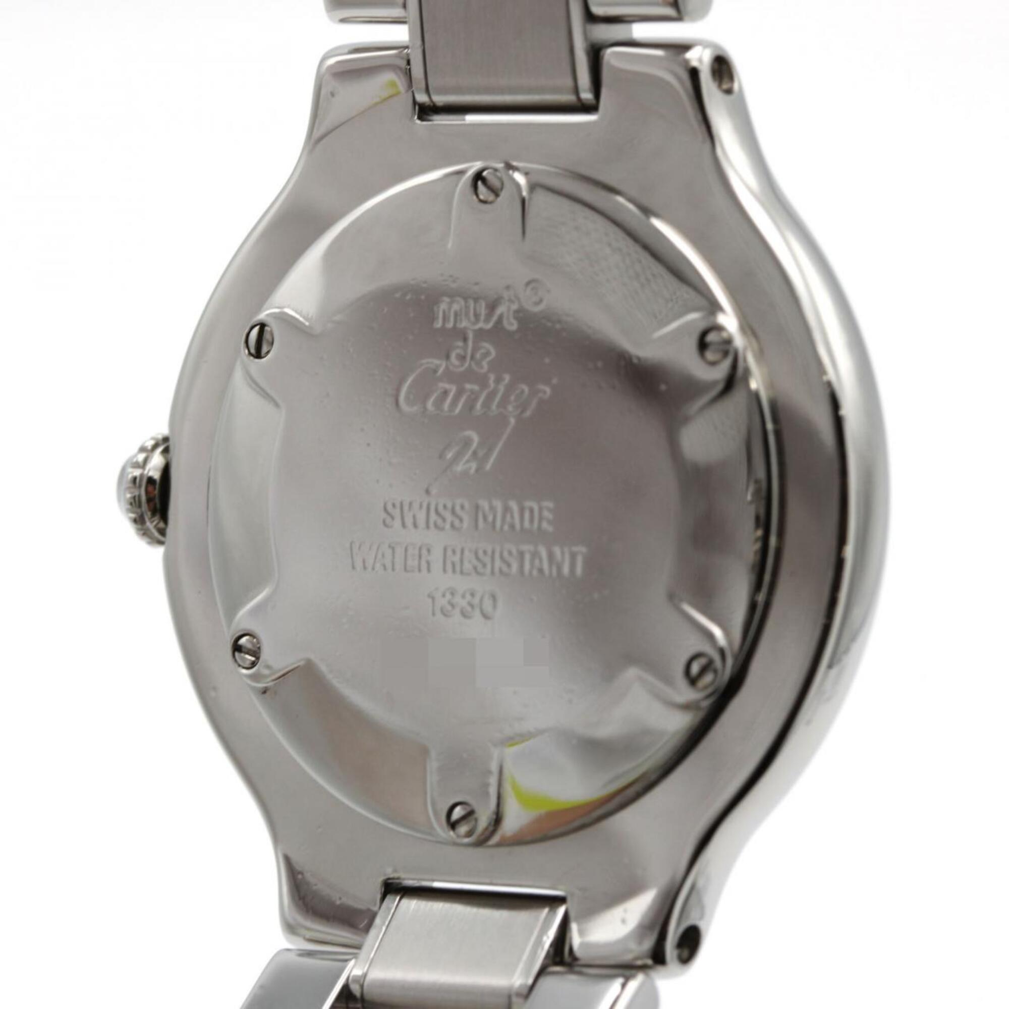 Cartier Must W10110T2 Silver Dial 31mm Watch