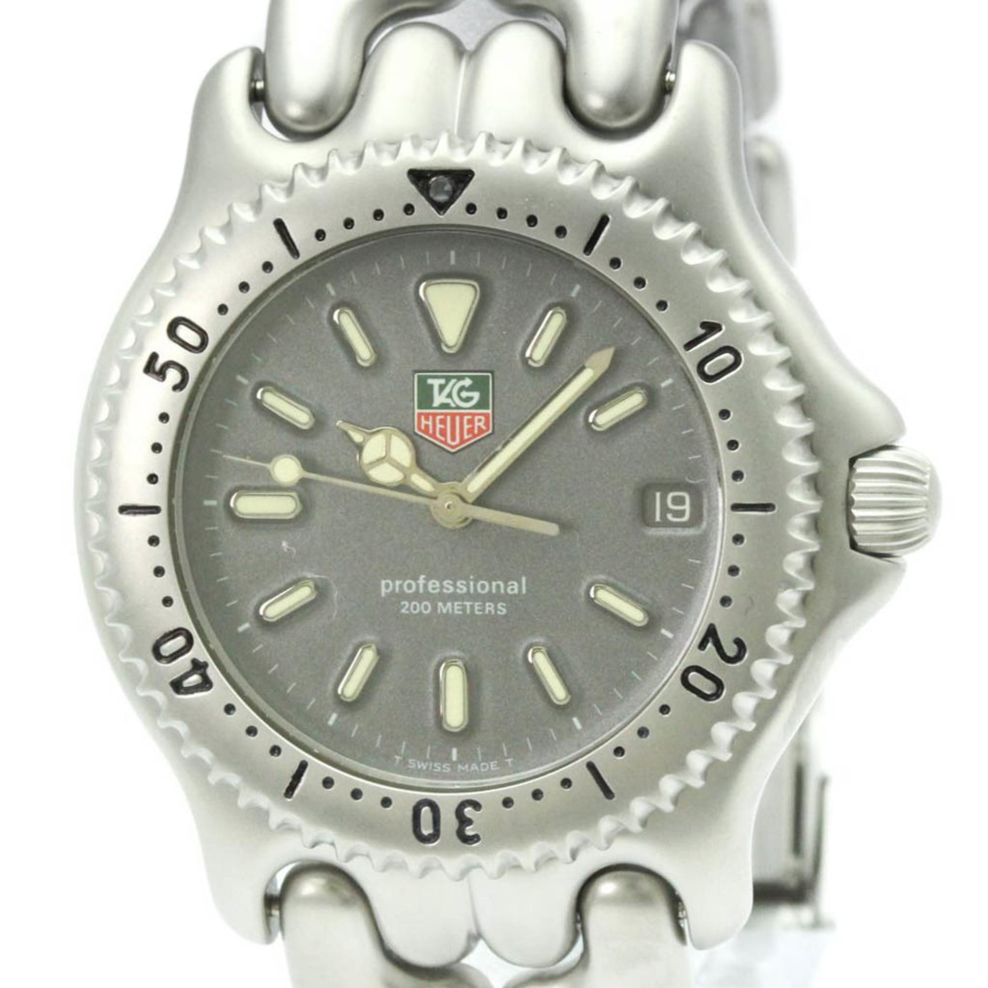 TAG Heuer Sel S99.206 Gray Dial 37mm Watch