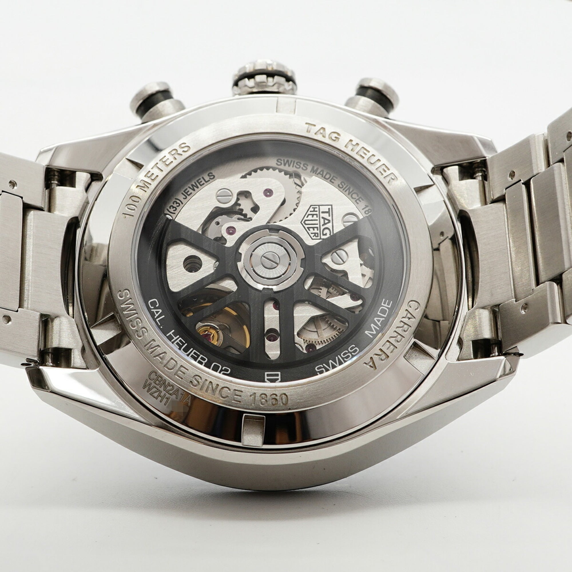 TAG Heuer Carrera CBN2A1A Herrenuhr blauem Zifferblatt