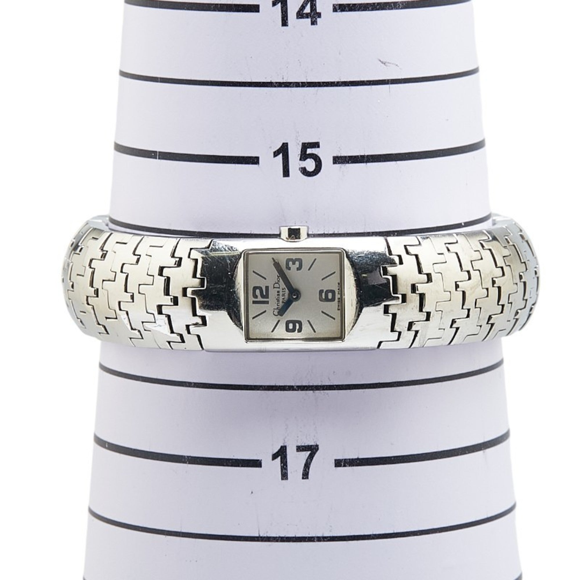 Dior Diophilic Uhr D96-100 Quarz Silber Zifferblatt, Edelstahl, Damenuhr