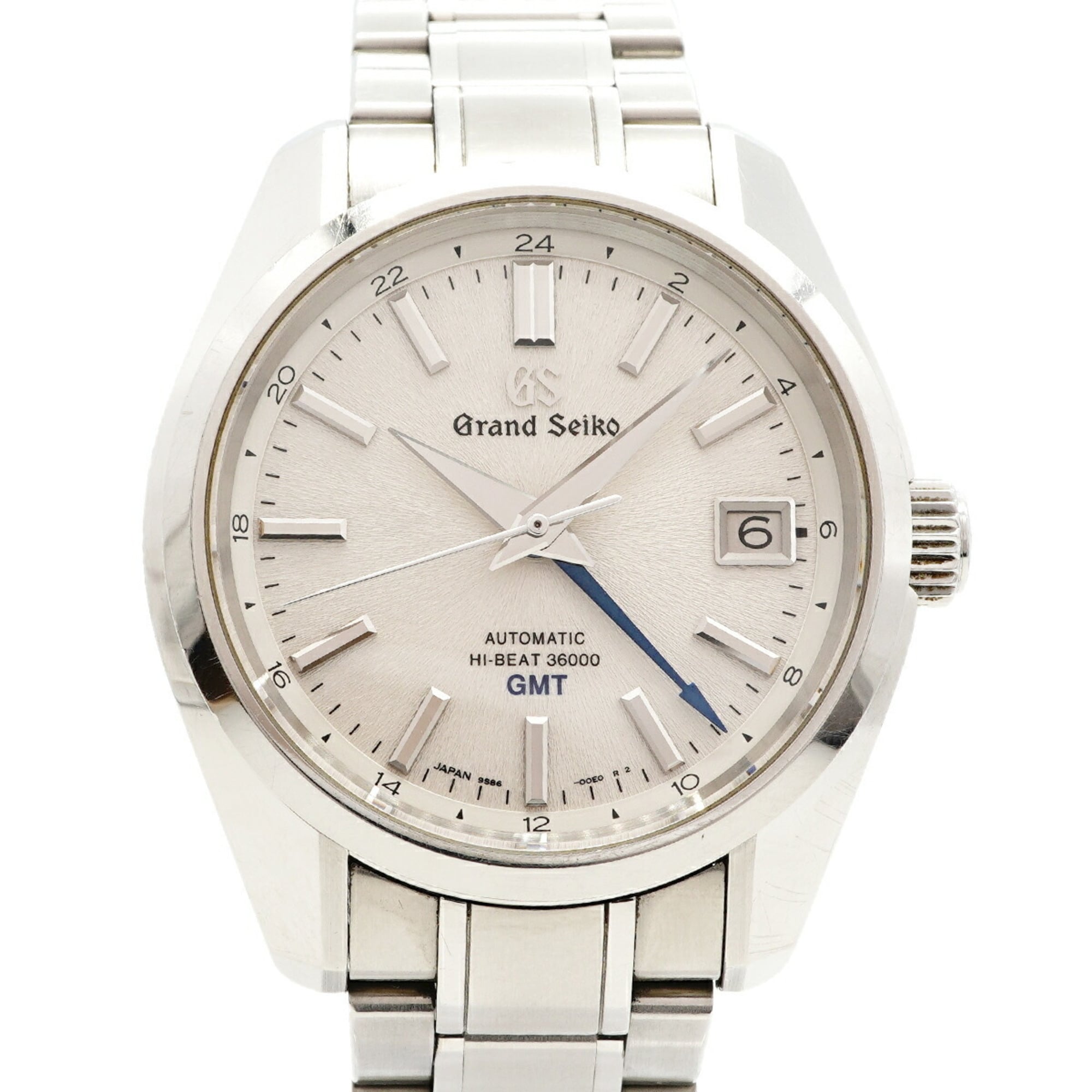 Seiko Grand SBGJ201 9S86-00A0 Silver Dial Men's Watch