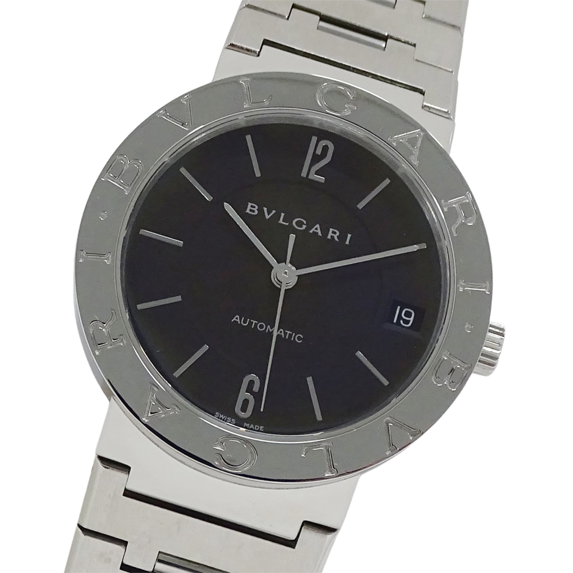 Bulgari BVLGARI BB33SS Black Dial 33mm Watch