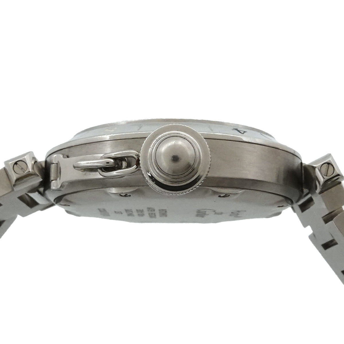 Cartier Pasha C Meridian GMT W31078M7 Silber Zifferblatt 35 mm Uhr