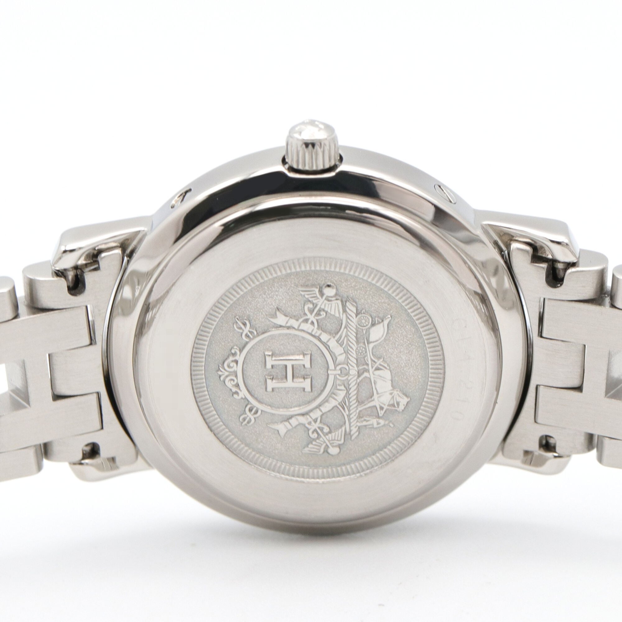 Hermes Clipper CL4.210 Weiß Zifferblatt 24 mm Uhr
