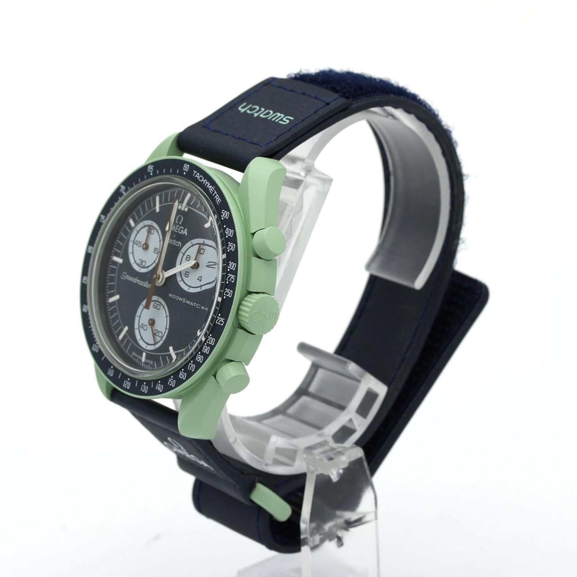 Swatch Mission to earth SO33G100 Blue Dial 42mm Watch