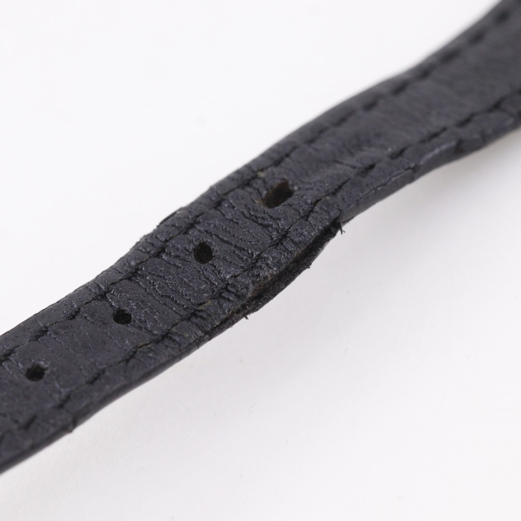 Omega OMEGA antiek horloge, kaliber 244, verguld, met leren band, handopwinding, analoog, zilveren wijzerplaat, dameshorloge