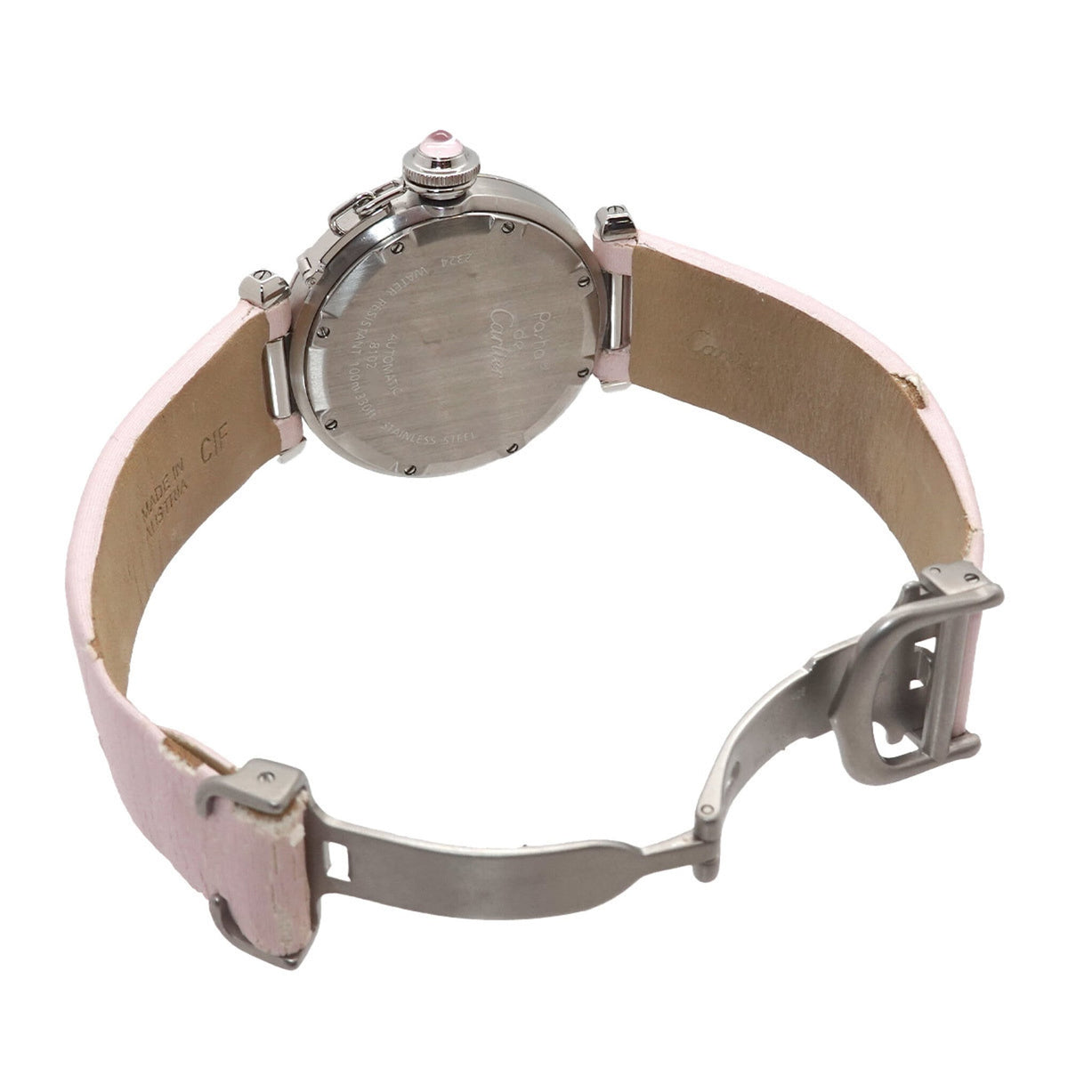 Cartier Pasha C W3106499 Pink shell Dial 35mm Watch