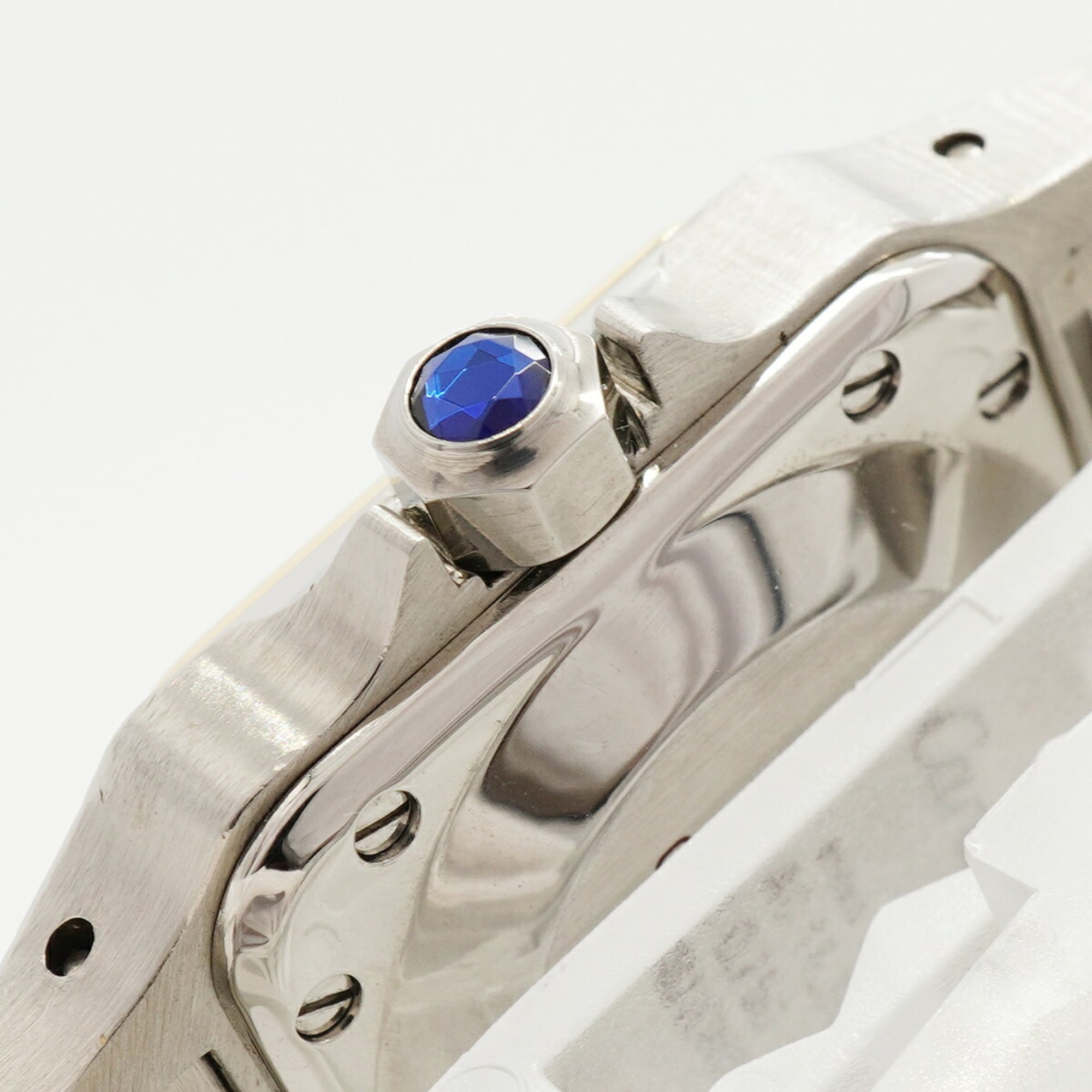 Cartier Santos Galbee SM White Dial Women's Watch