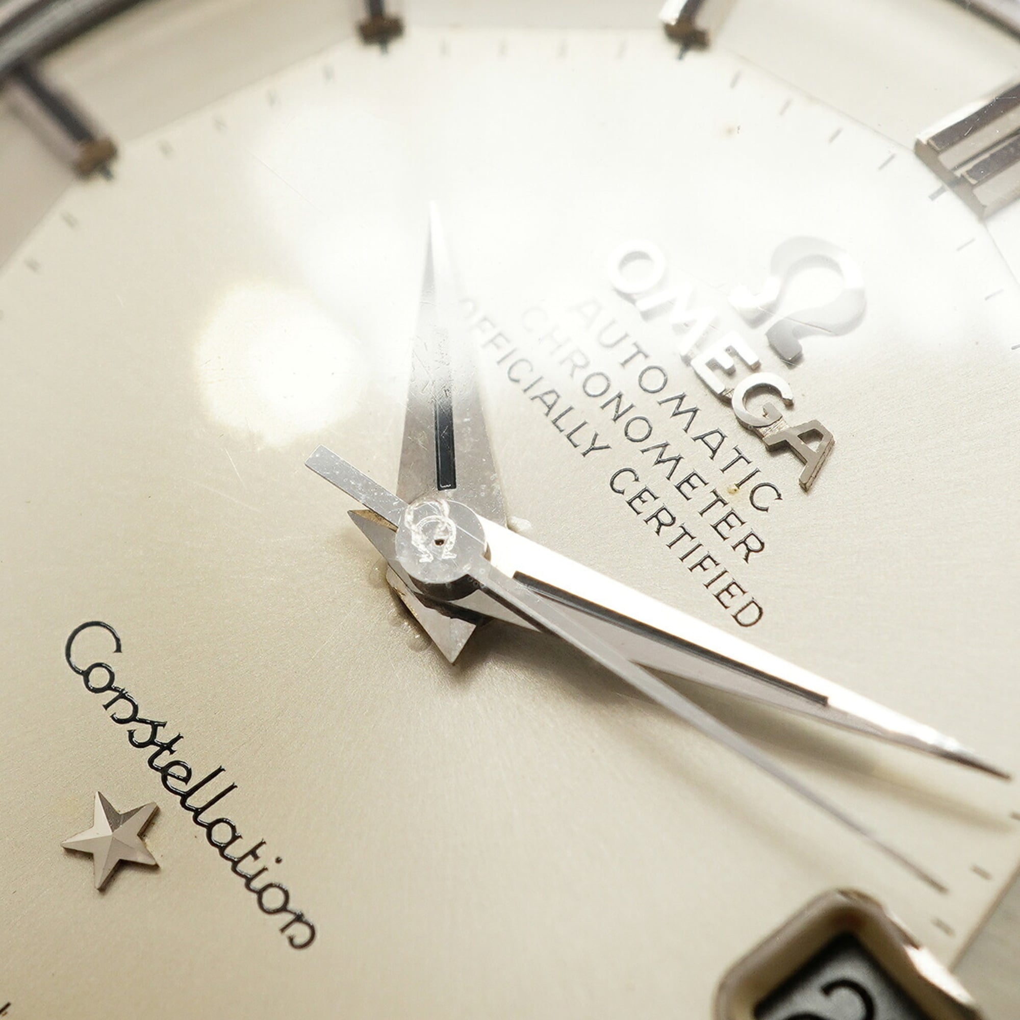 Omega Constellation 168.005 Silver Dial 33mm Watch