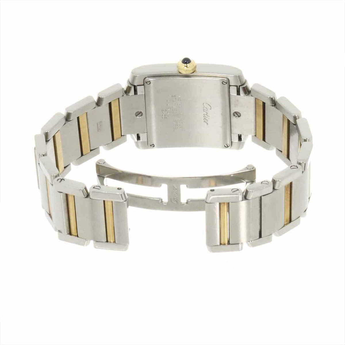 Cartier Tank Francaise MM W51012Q4 Ivory Dial 25mm Watch