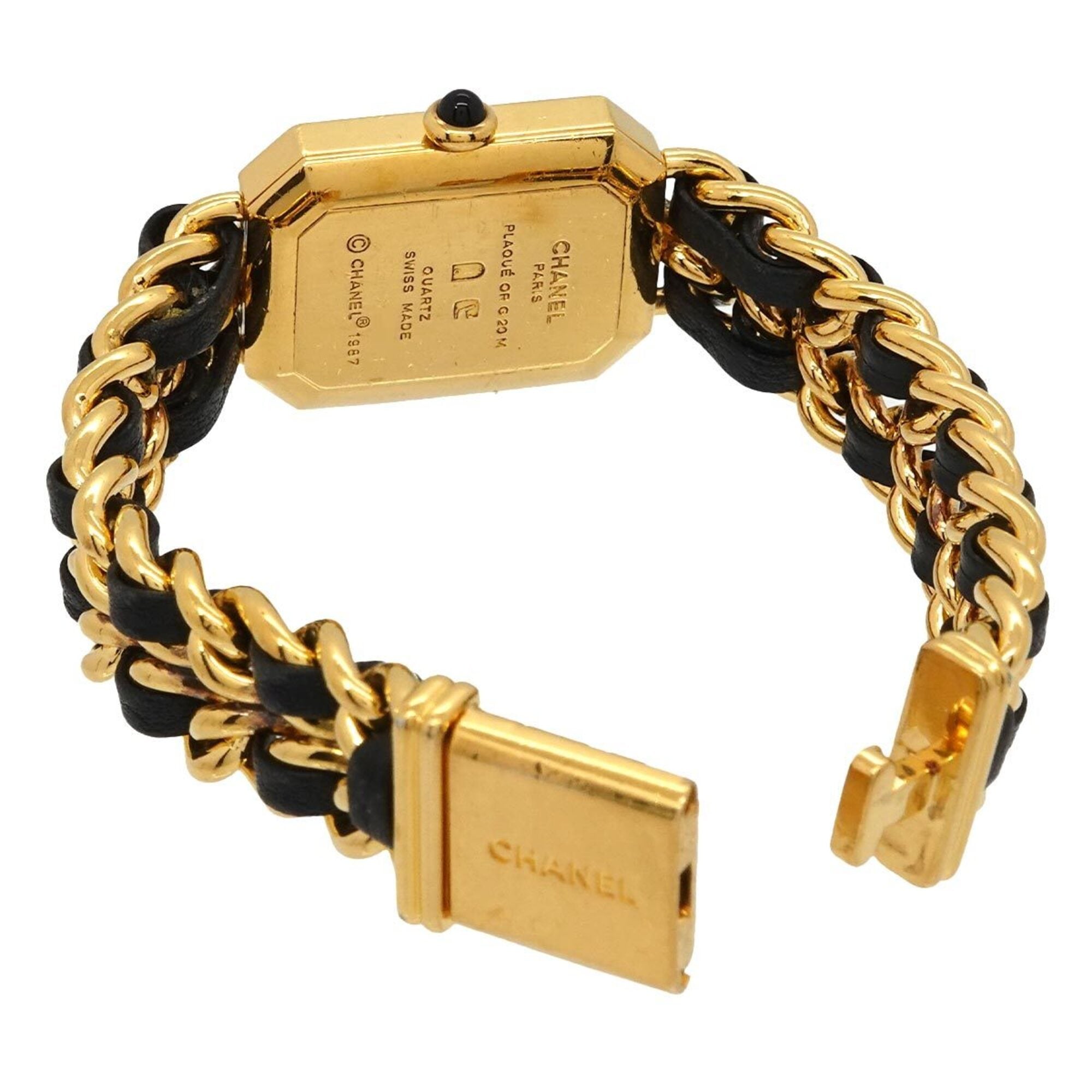 Chanel Premiere H0001 Black Dial 20mm Watch