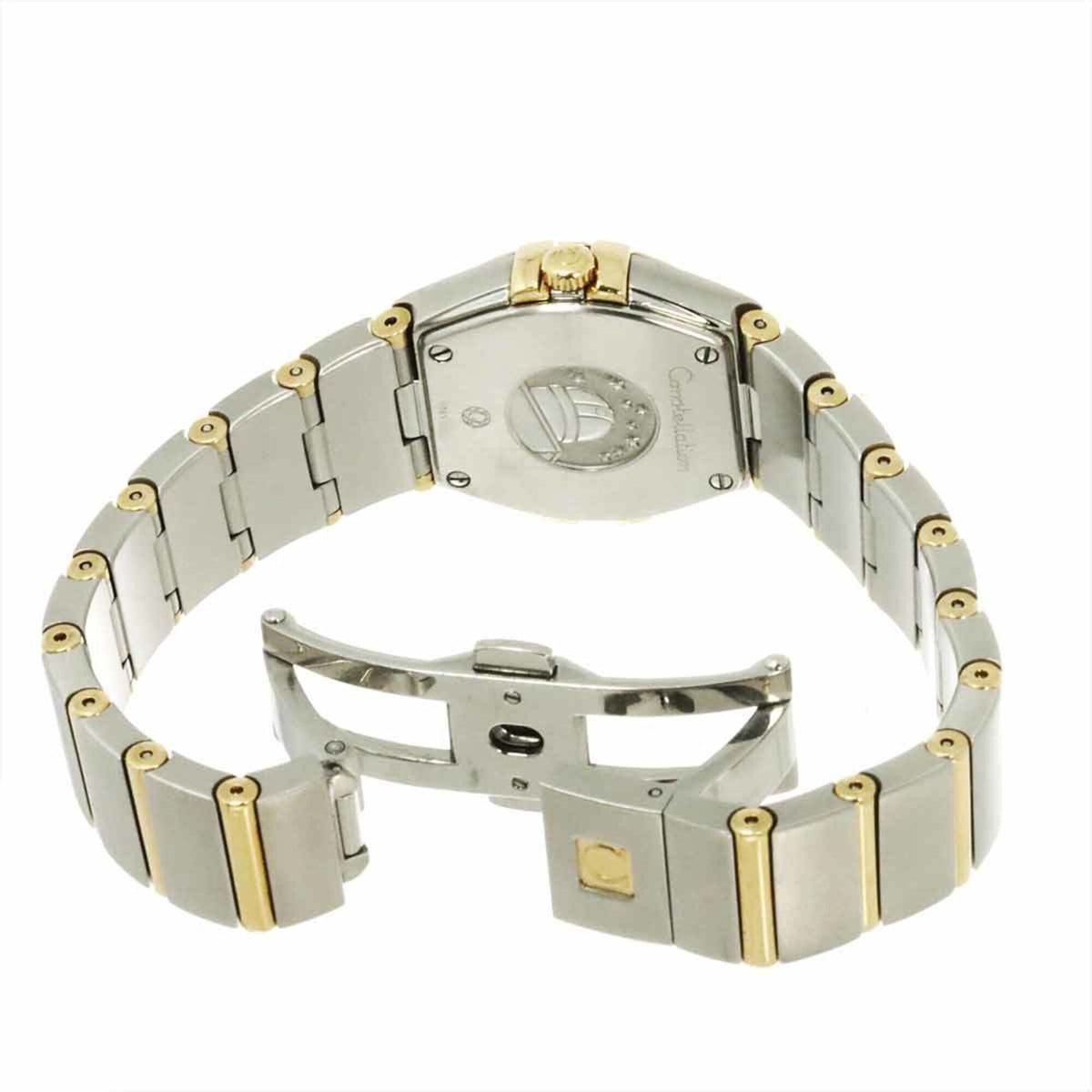 Omega Constellation 123 20 24 60 55 002 Horloge met witte wijzerplaat, 24 mm