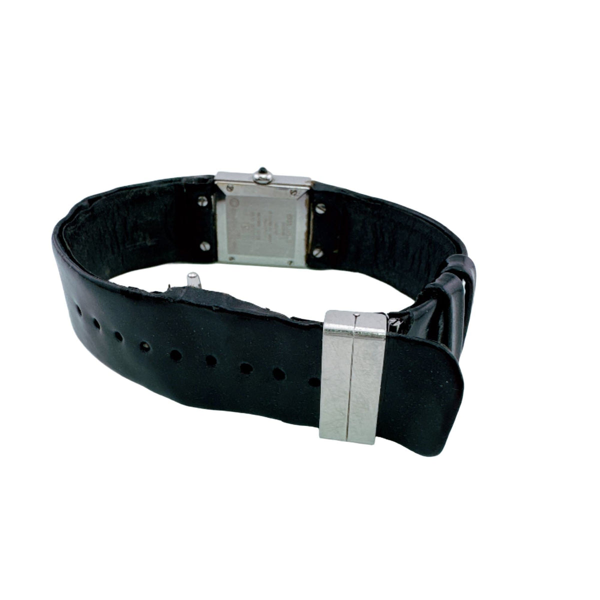 Chanel Matelassé Black Dial 17mm Watch