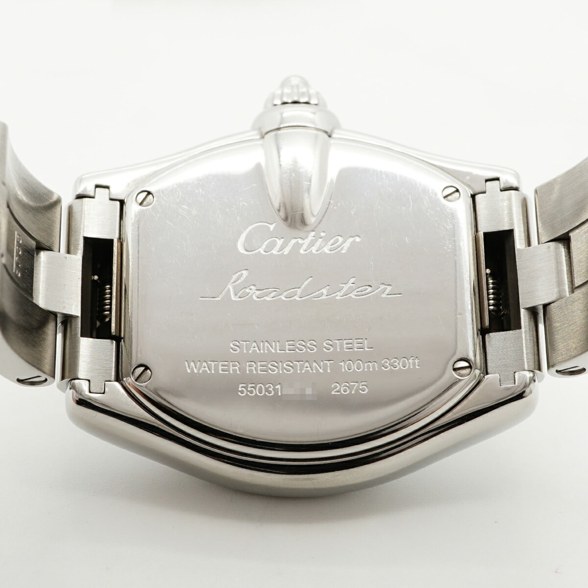 Cartier Roadster W62016V3 Silver Dial 31mm Watch