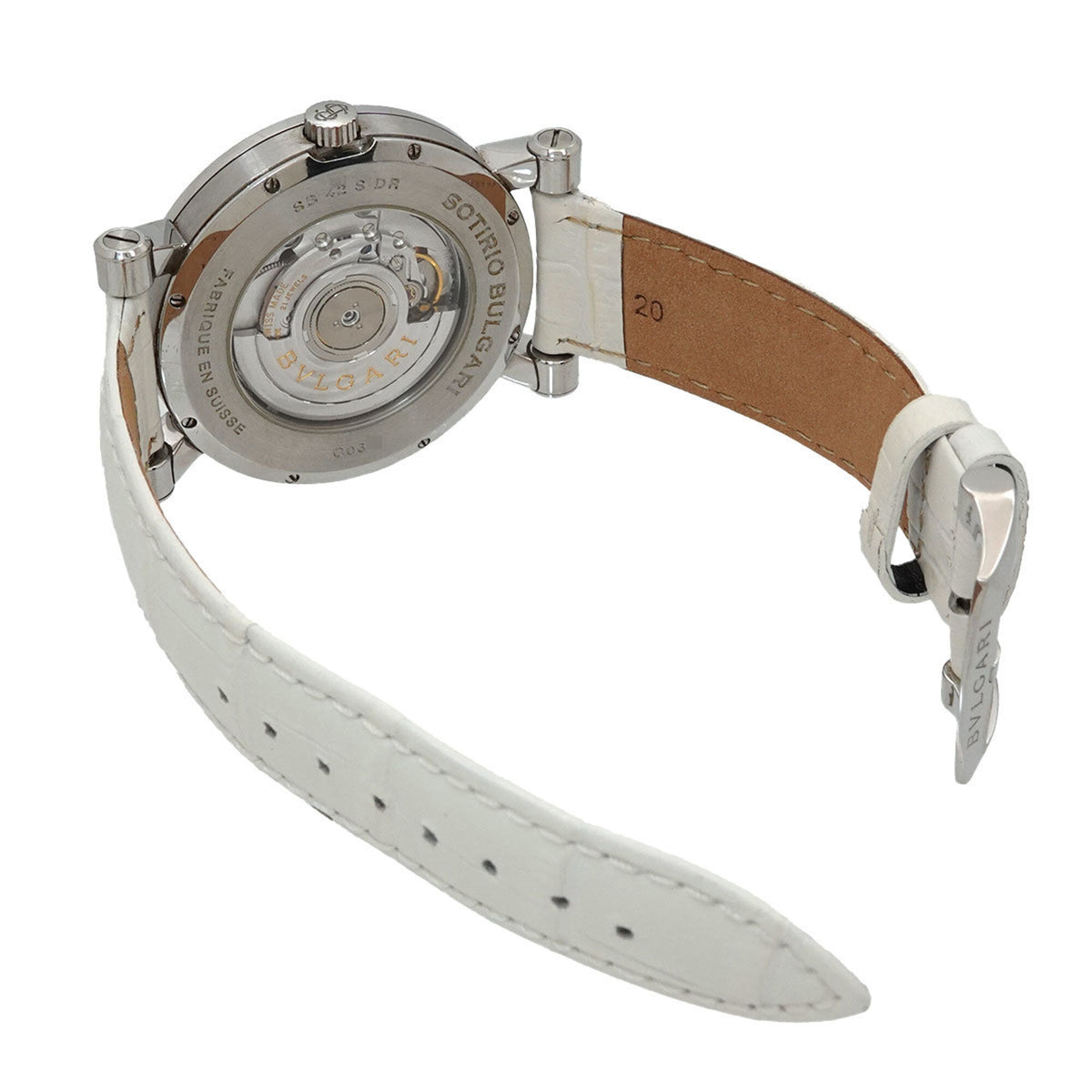 Bvlgari Bulgari BVLGARI Sotirio Retrograde SB42SDR Schwarz Zifferblatt 42 mm Uhr