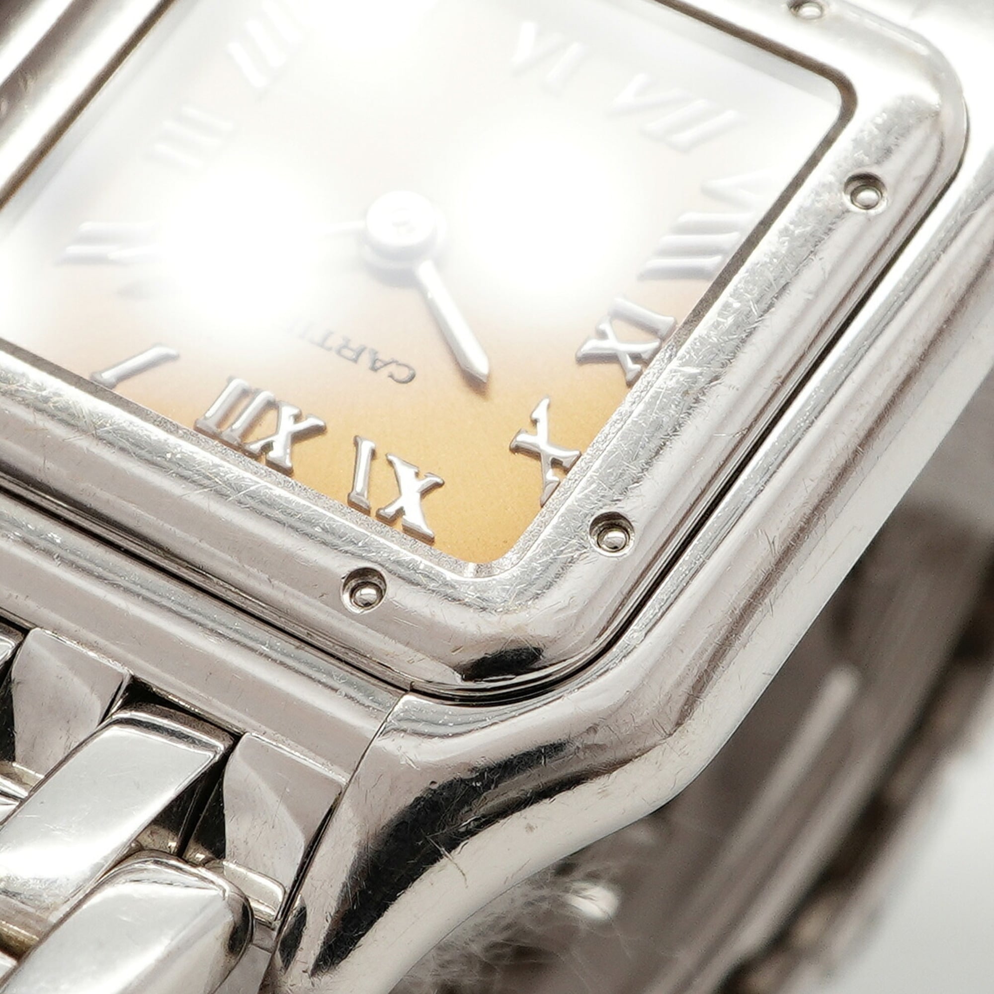 Cartier Panthère SM 750 WG 1660 W25052F3 Orange Dial Wo