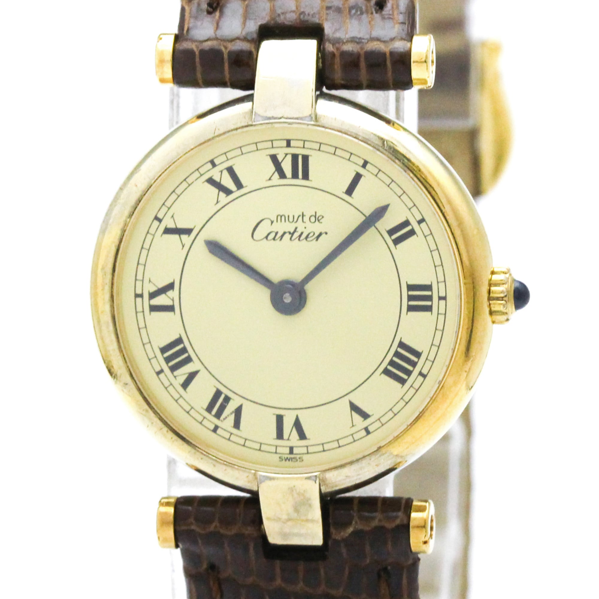Montre Cartier Must 590004 Ivoire avec cadran de 24 mm