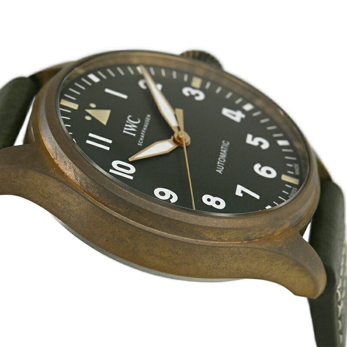 IWC Big Pilot 43 Spitfire IW329702 Grün Zifferblatt 43 mm Uhr