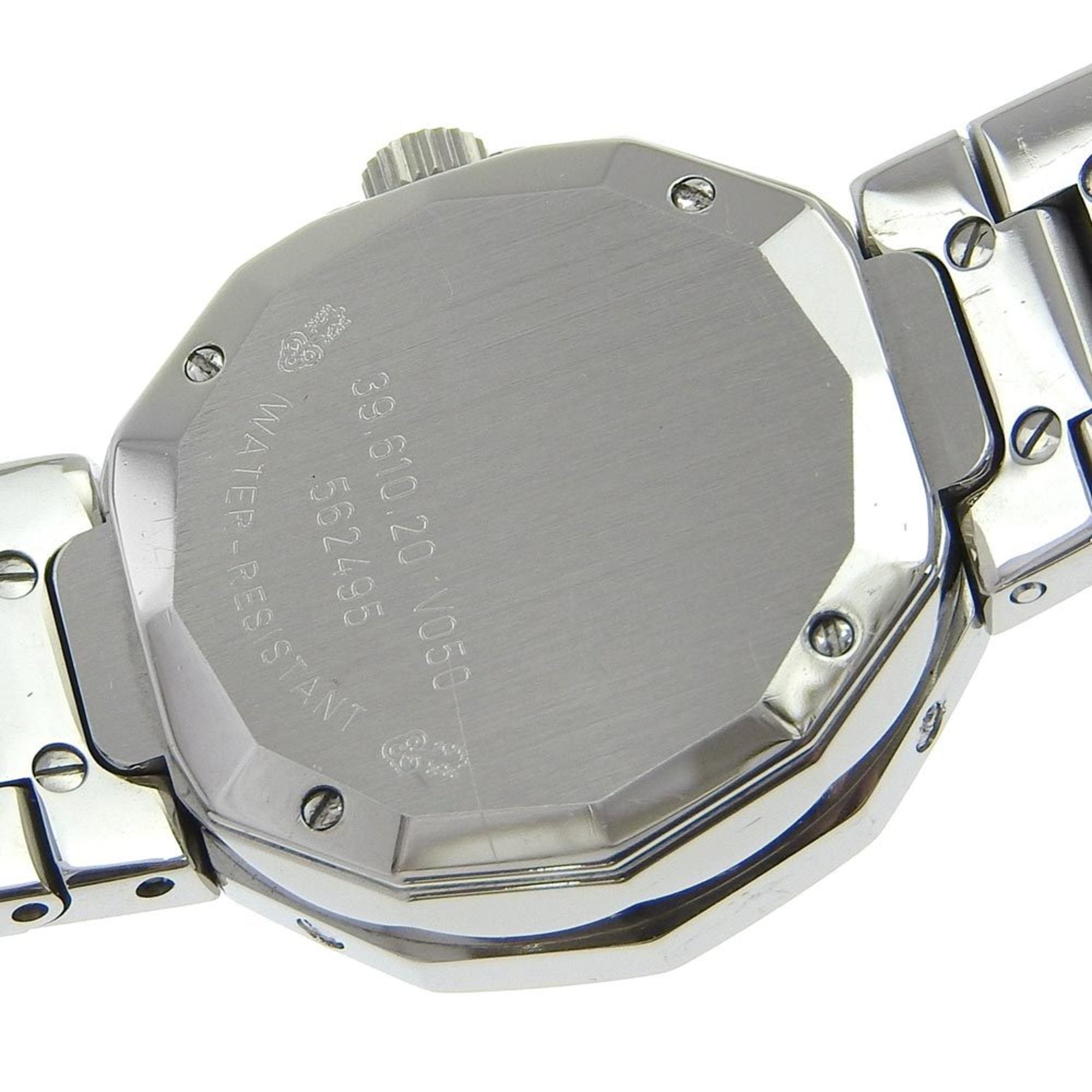 Corum Admiral's Cup Uhr 39.610.20 V050 Edelstahl Quarz Analoganzeige Elfenbein Zifferblatt Admirals Damenuhr G113124009