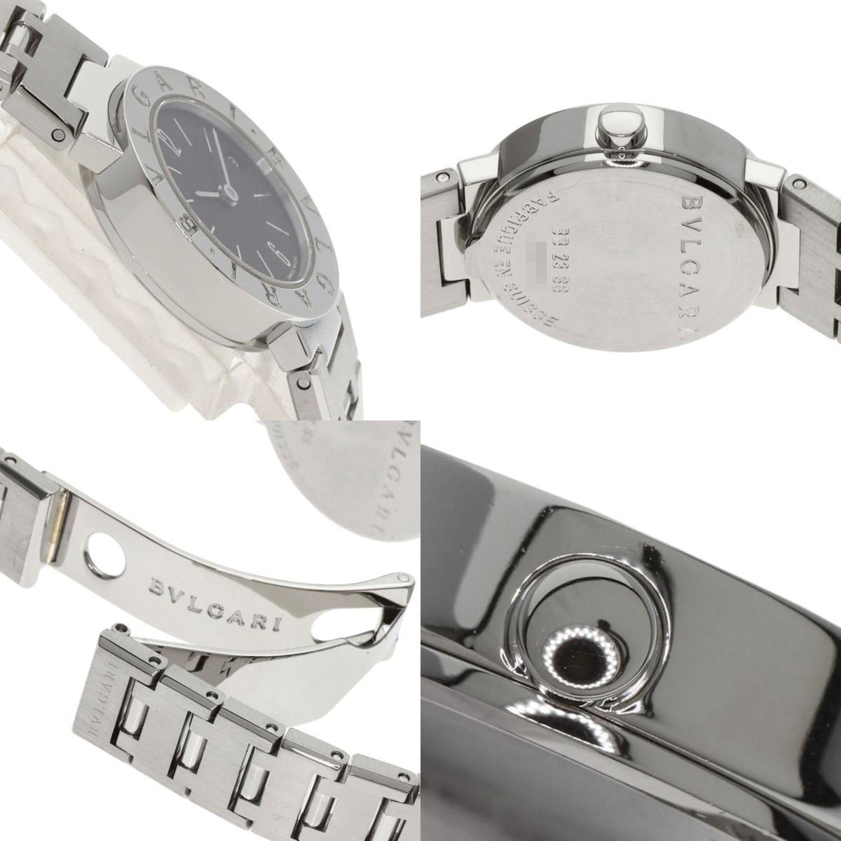 Montre Bvlgari Noir à cadran de 23 mm