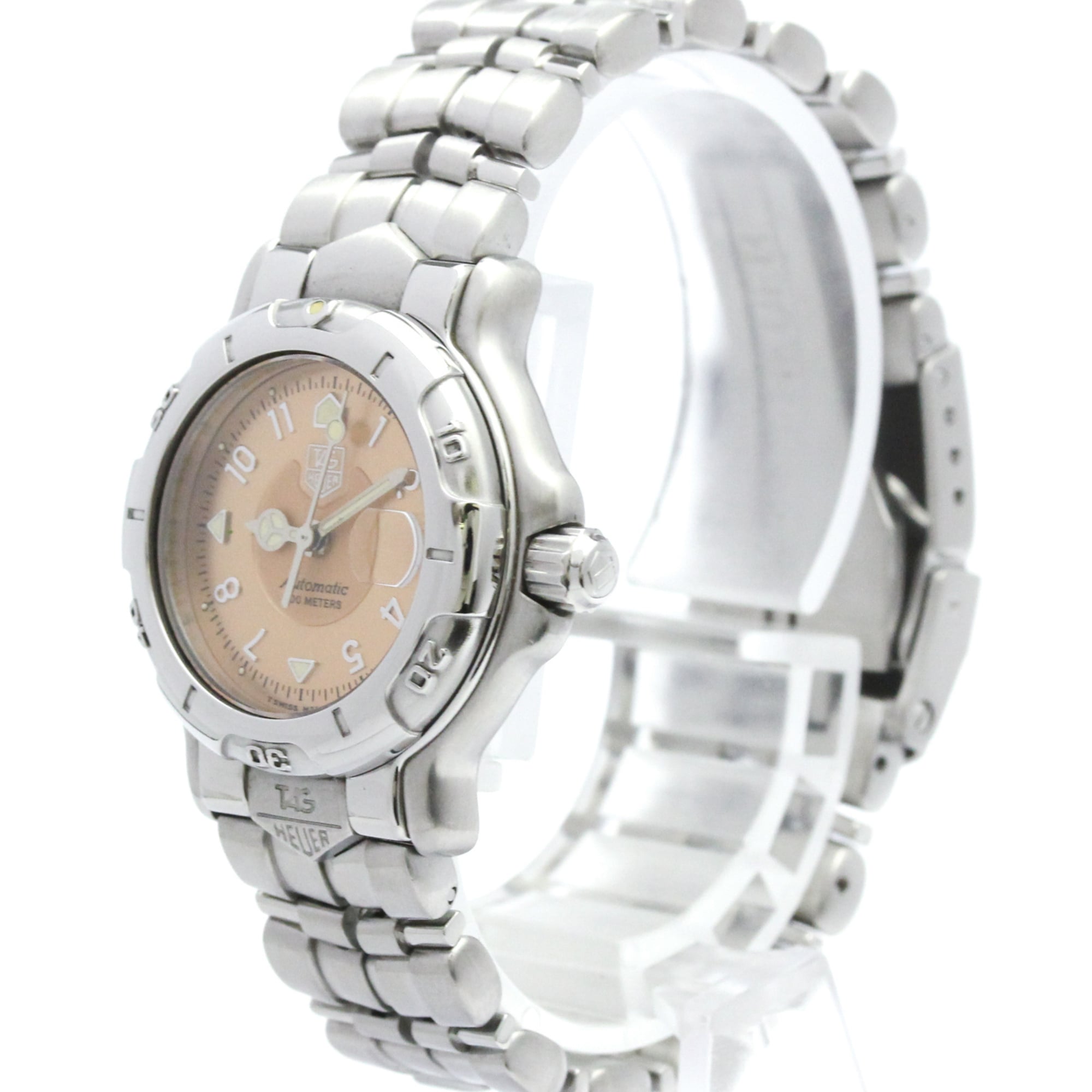 TAG Heuer Serie 6000 WH2315 Orange Zifferblatt 29 mm Uhr