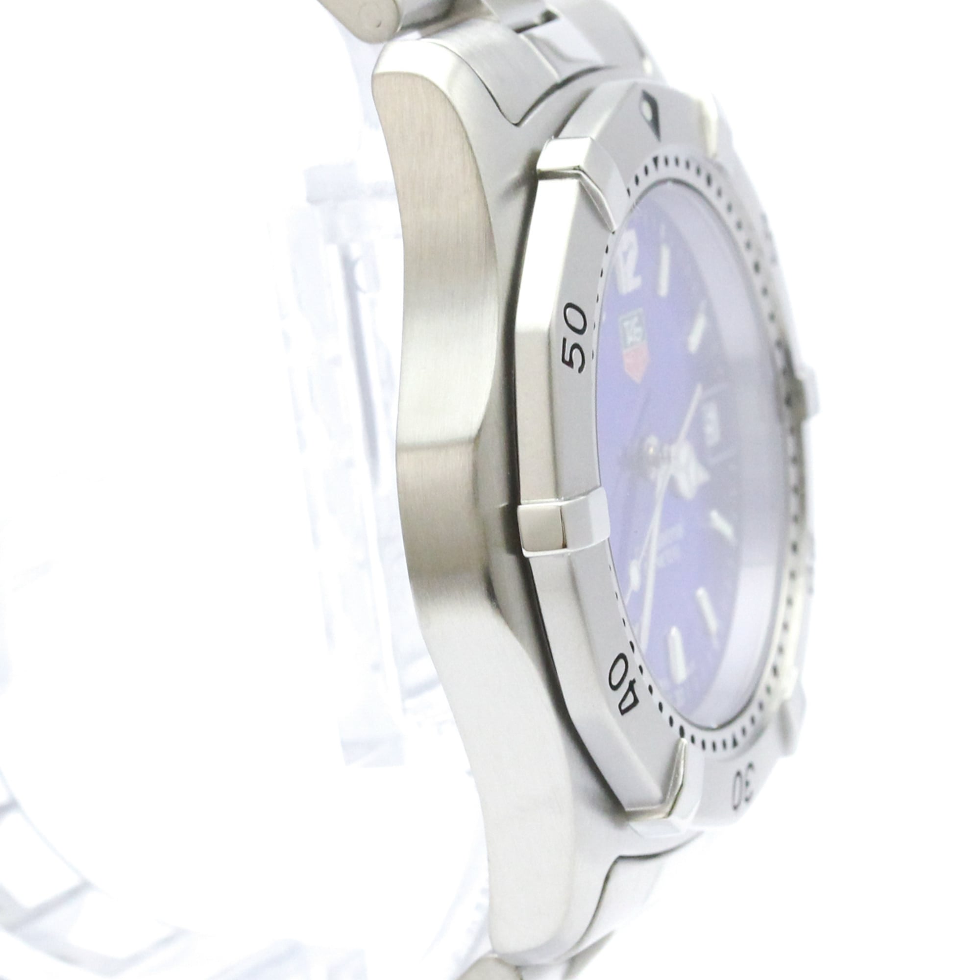 TAG HEUER 2000 Classic Steel Quartz Mens Watch WK1116 Polished